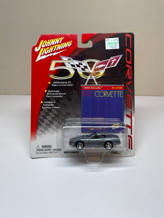 Johnny Lightning 1990 Corvette