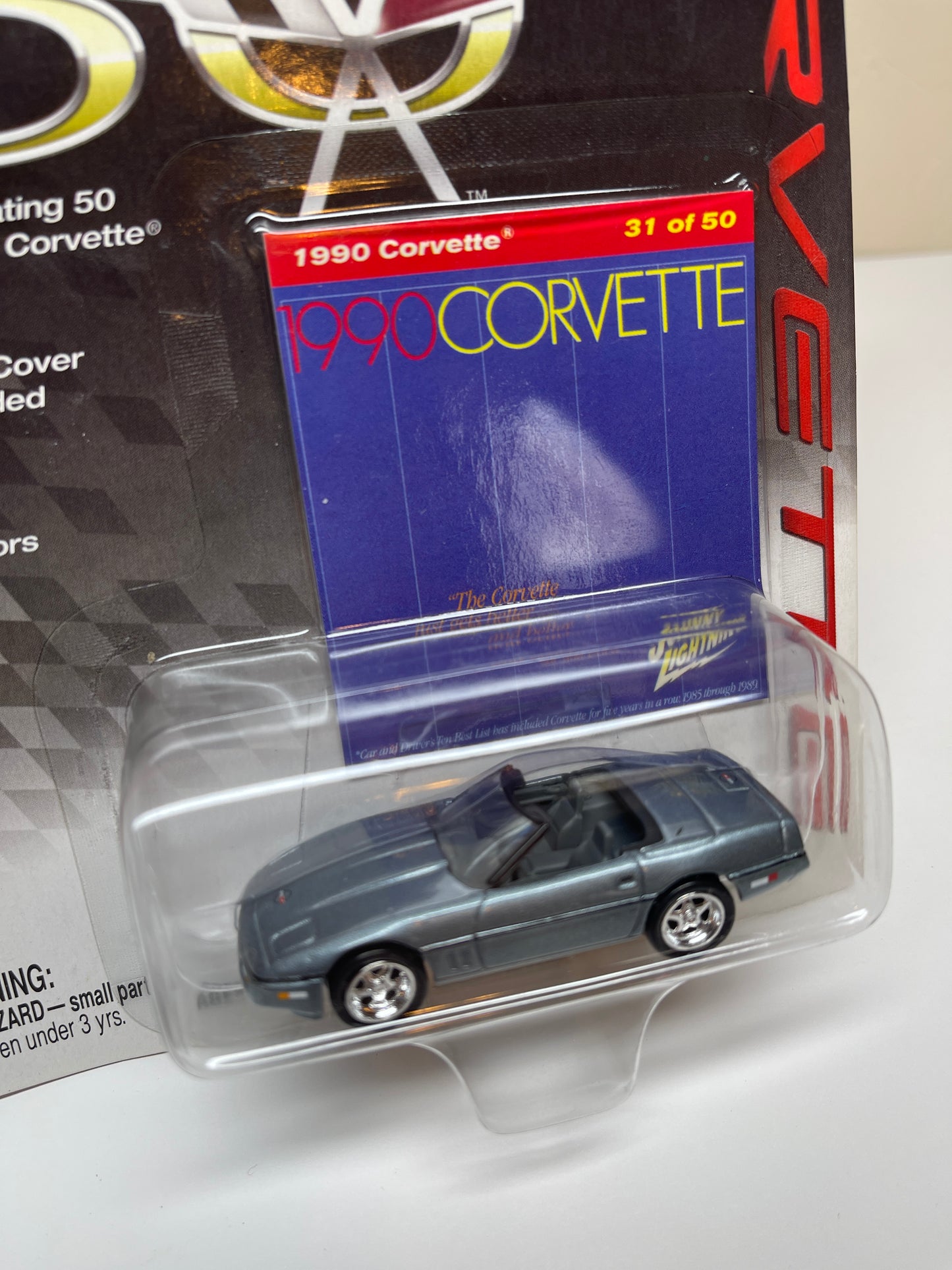Johnny Lightning 1990 Corvette