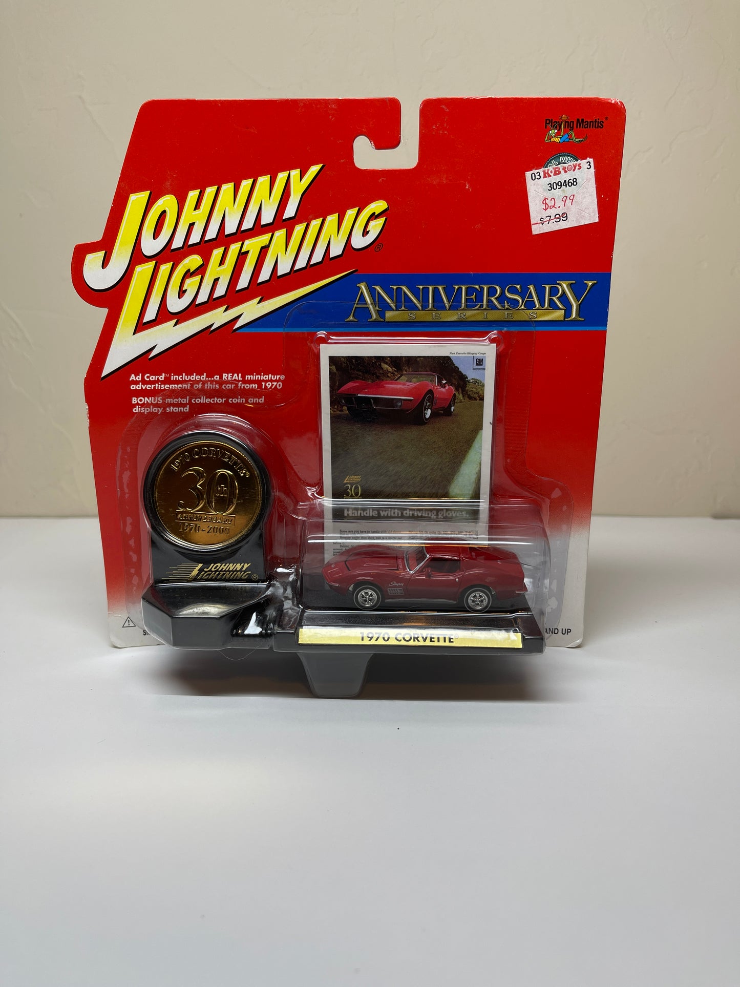 Johnny Lightning Anniversay Series 1970 Corvette