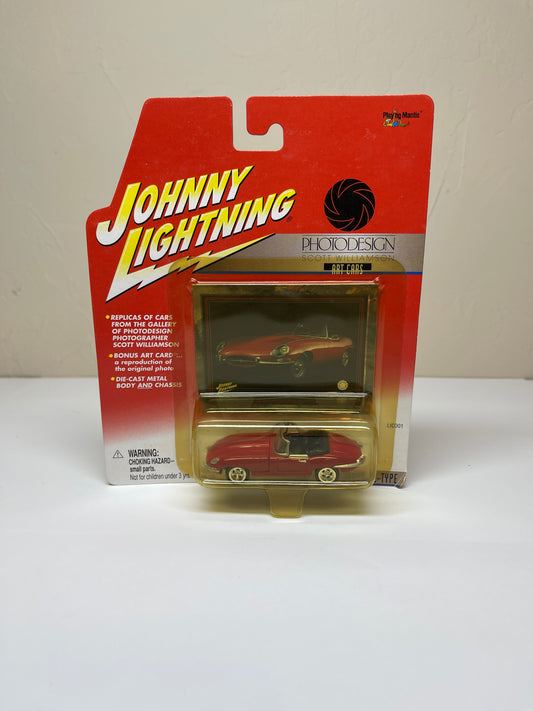 Johnny Lightning Photodesign Art Cars 1966 Jaguar E-Type