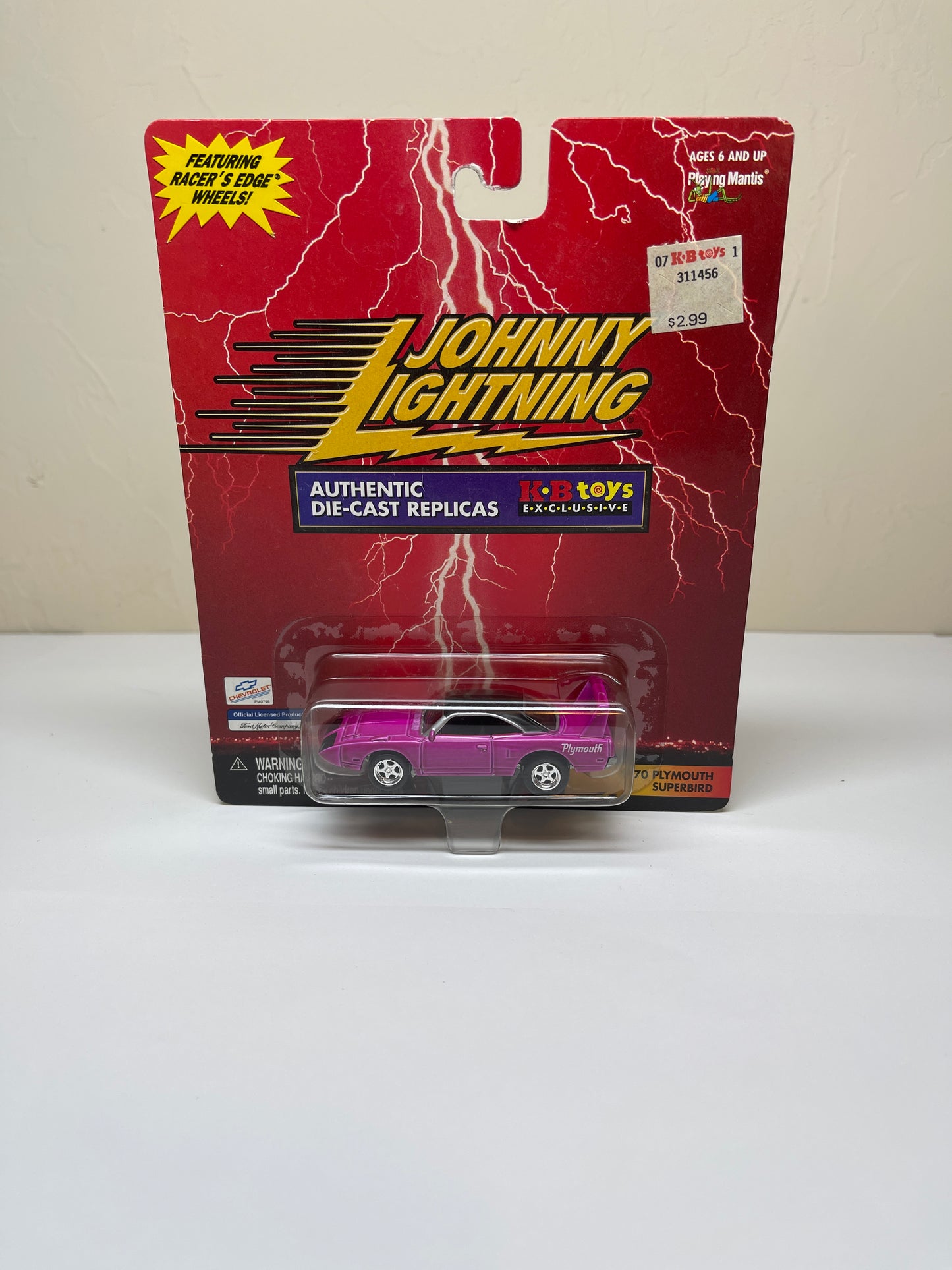 Johnny Lightning KB Toys Exclusive 1970 Plymouth Superbird
