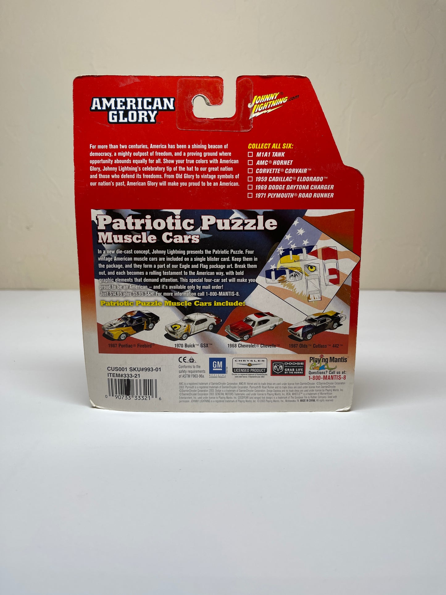 Johnny Lightning American Glory 1959 Cadillac Eldorado