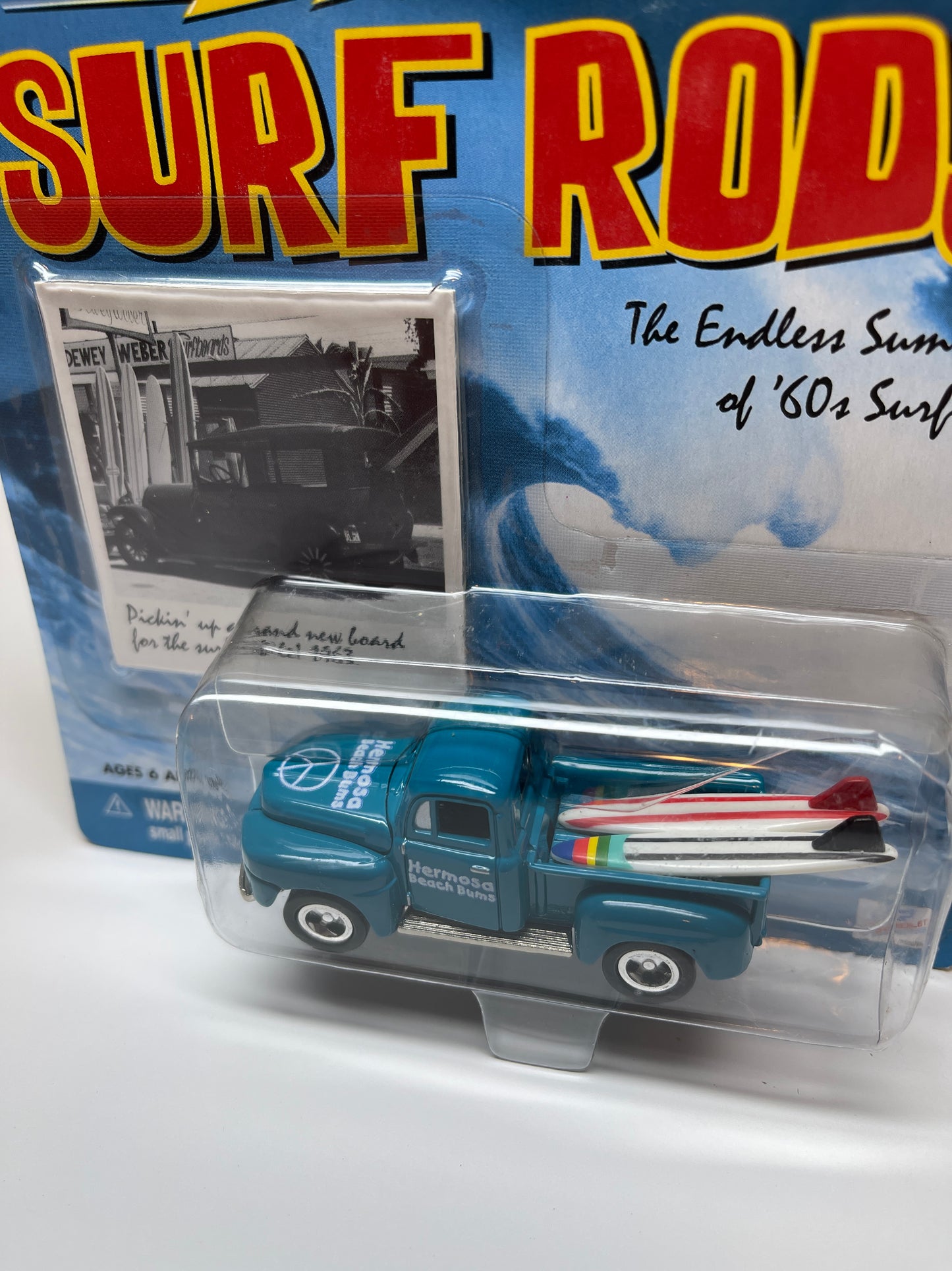 Johnny Lightning Surf Rods Hermosa Beach Bums