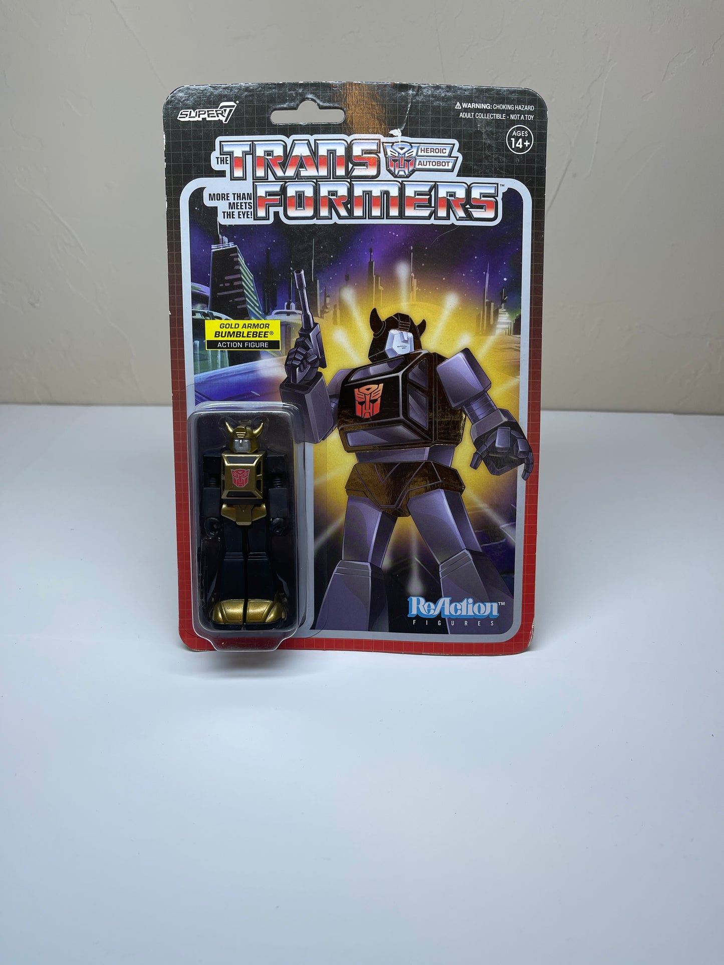 The Transformers Gold Armor Bumblebee