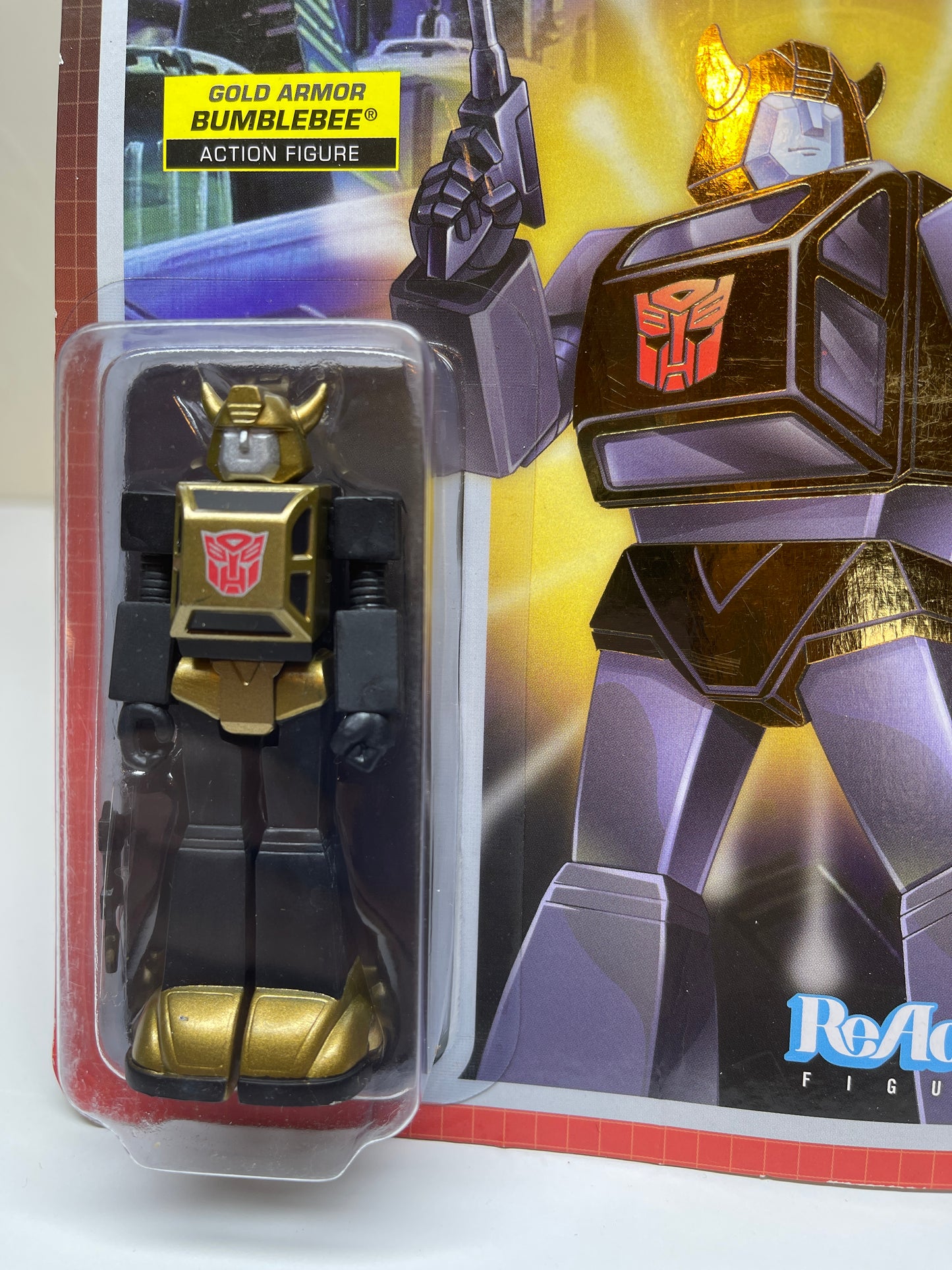 The Transformers Gold Armor Bumblebee