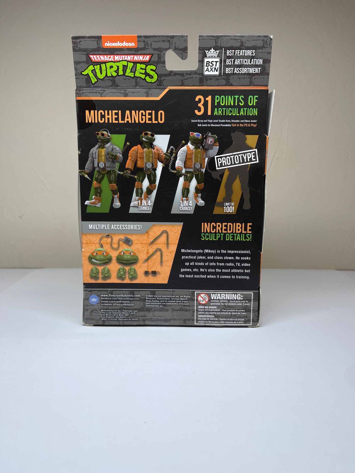 Teenage Mutant Ninja Turtles Michelangelo Street Style