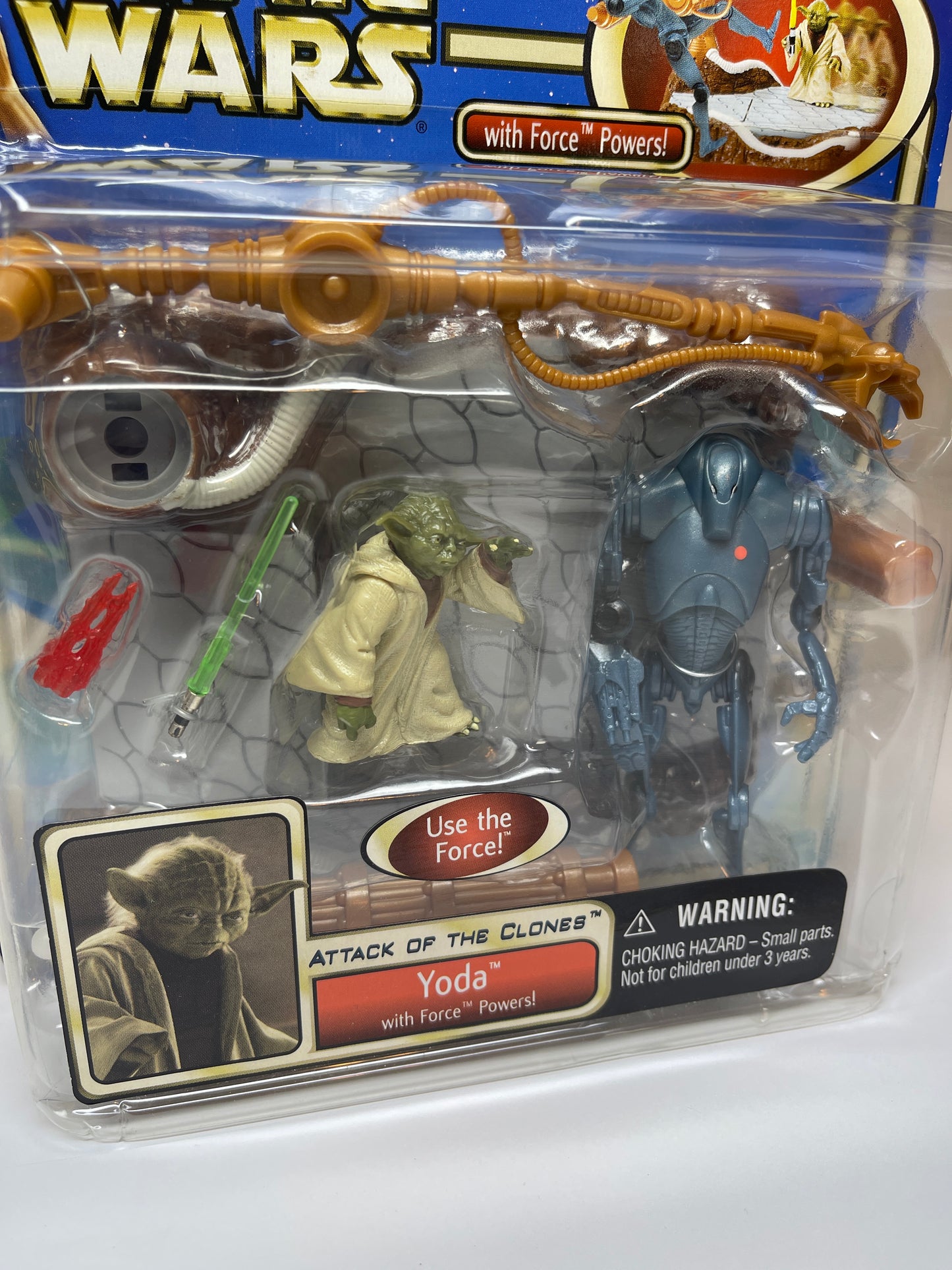 Yoda With Force Powers Attack of the Clones
