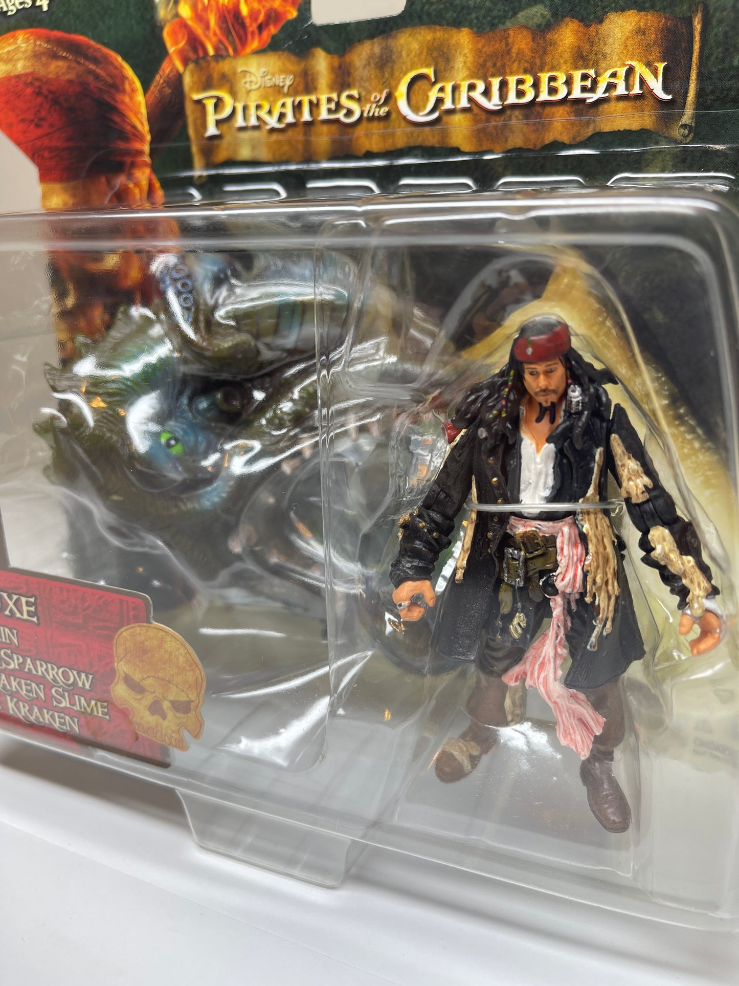 Deluxe Captain Sparrow in Kraken Slime with Kraken