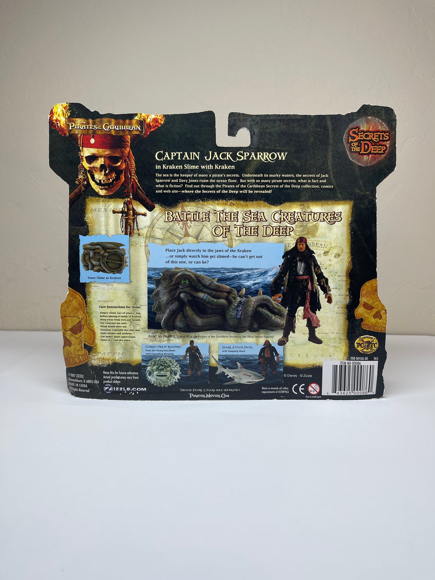 Deluxe Captain Sparrow in Kraken Slime with Kraken