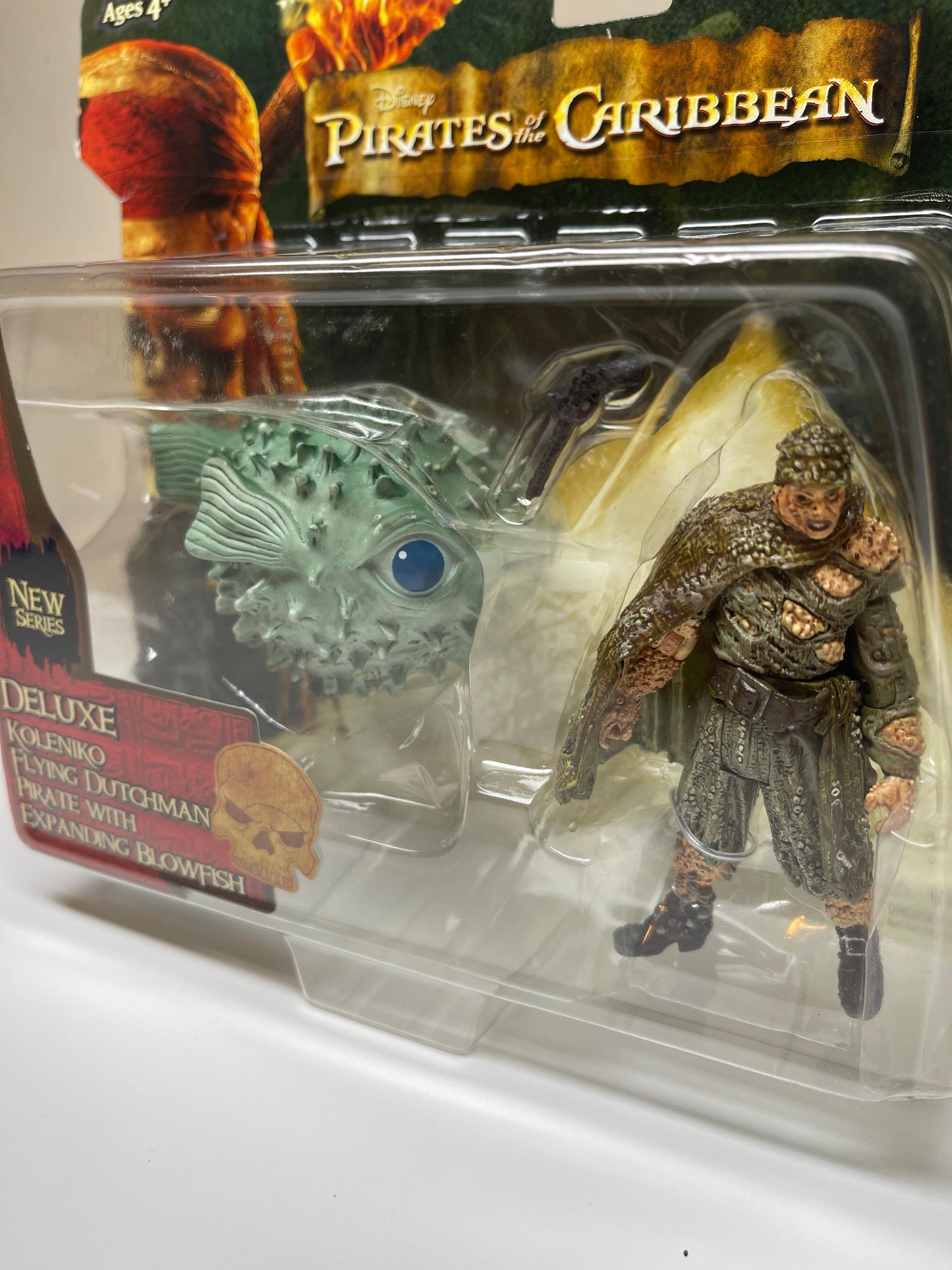 Deluxe Koleniko Flying Dutchman Pirate with Expanding Blowfish