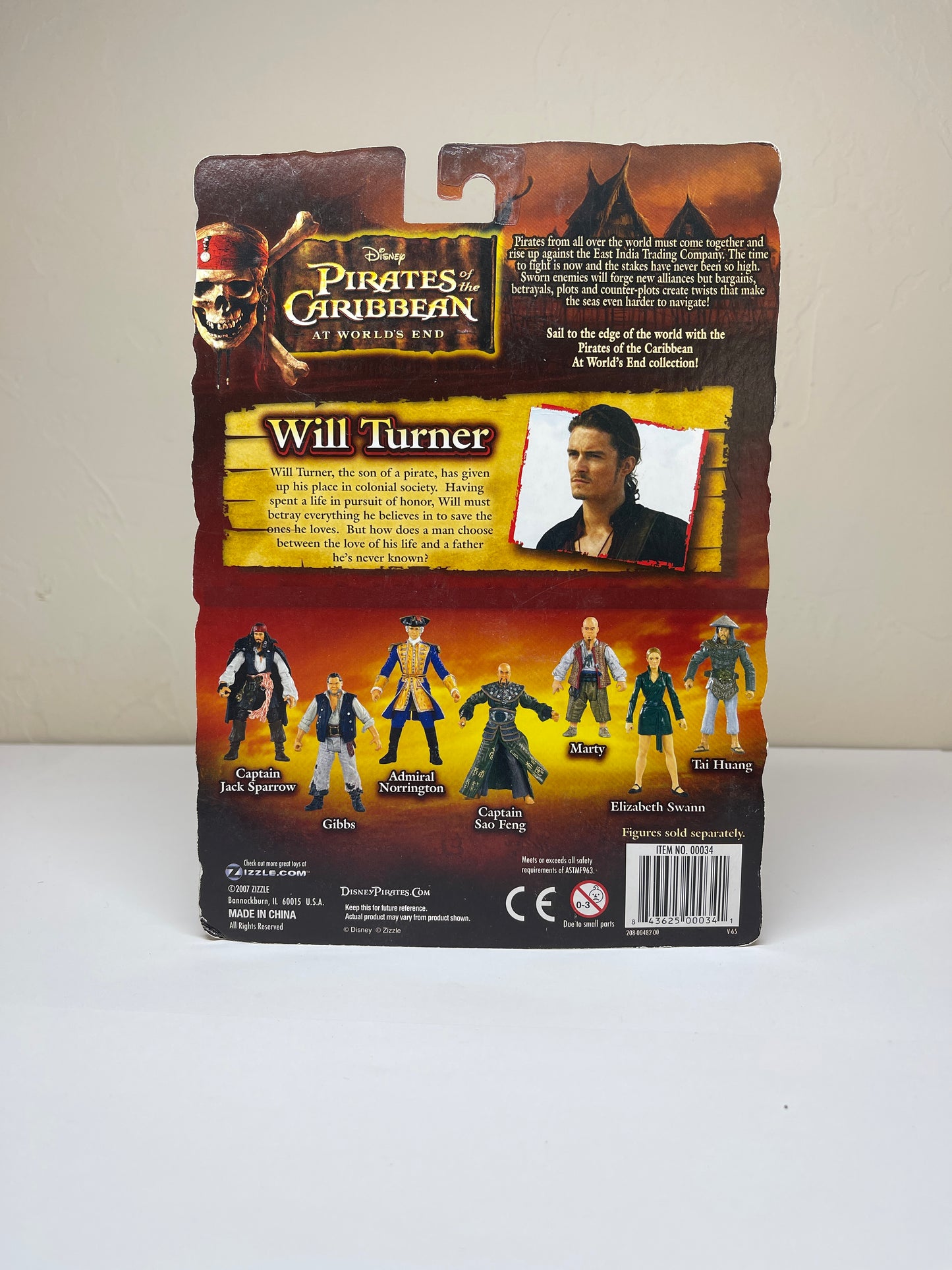 Prisoner Will Turner Pirates of the Caribbean At World's End