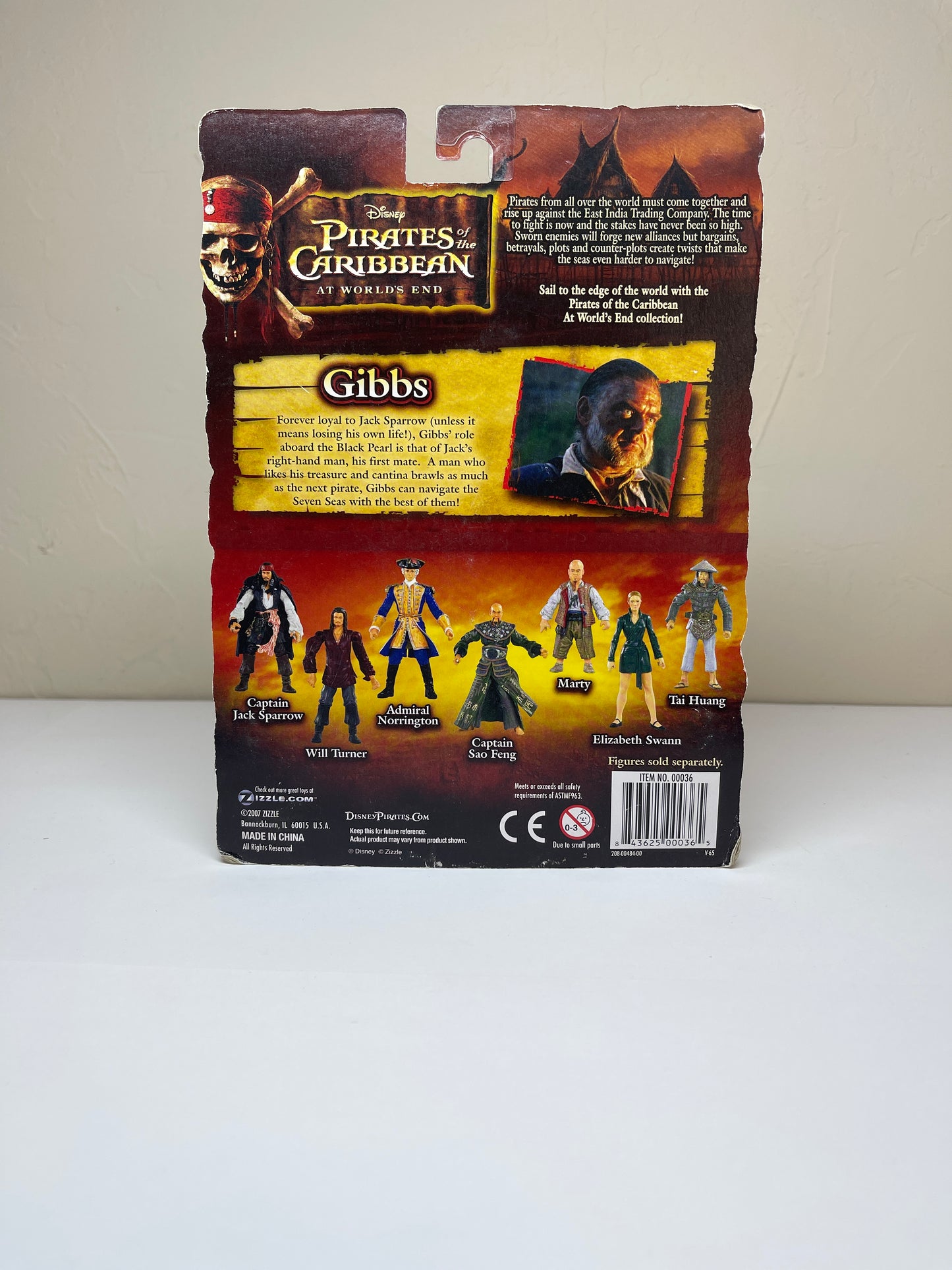 Gibbs Pirates of the Caribbean At World's End