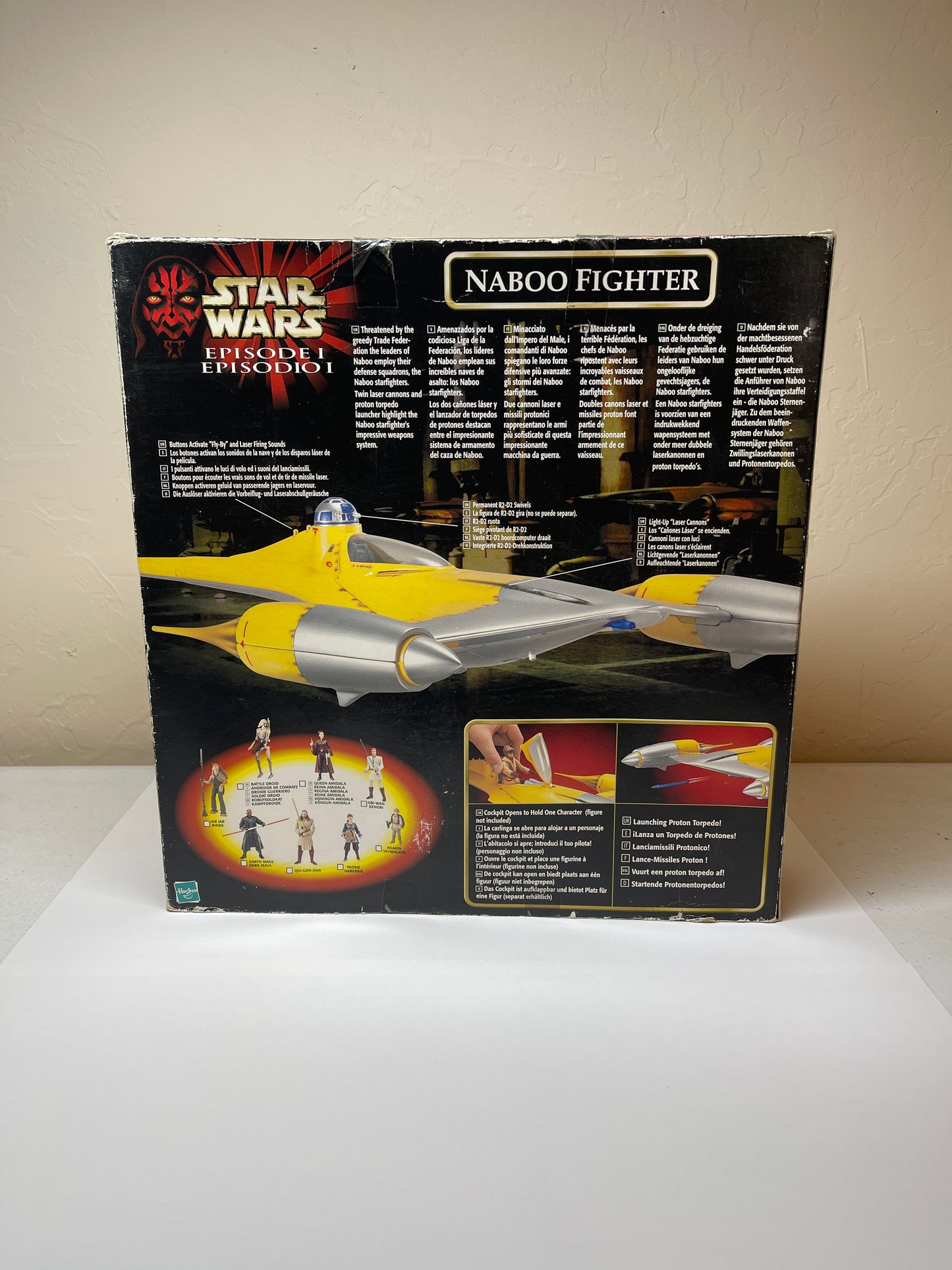 Electronic Naboo Fighter Star Wars Episode 1