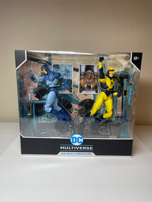 Blue Beetle and Booster Gold DC Multiverse