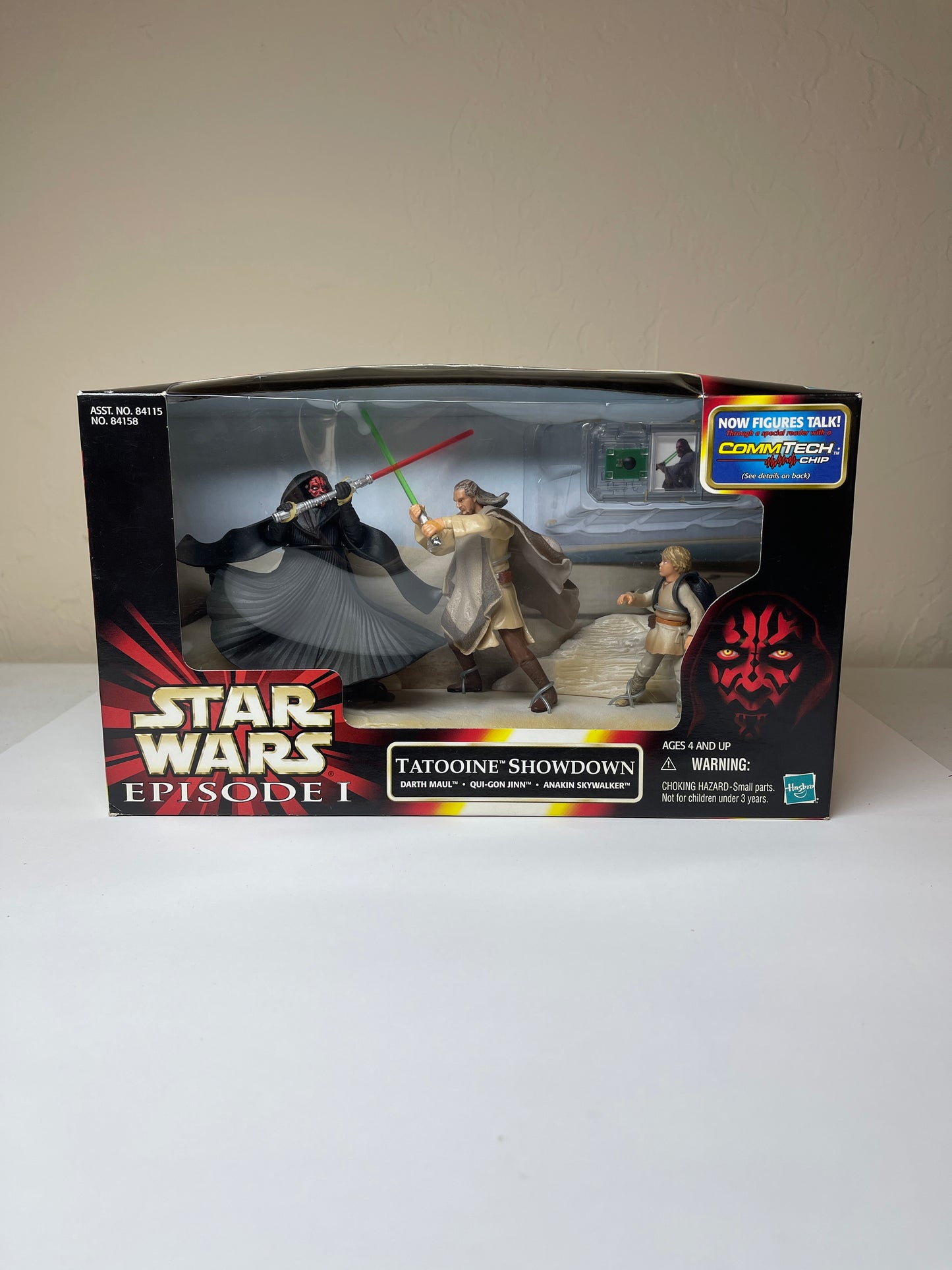 Tatooine Showdown Darth Maul Qui-gon Jinn Anakin Skywalker