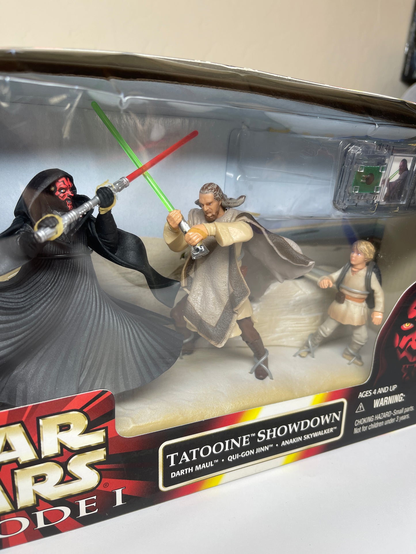 Tatooine Showdown Darth Maul Qui-gon Jinn Anakin Skywalker