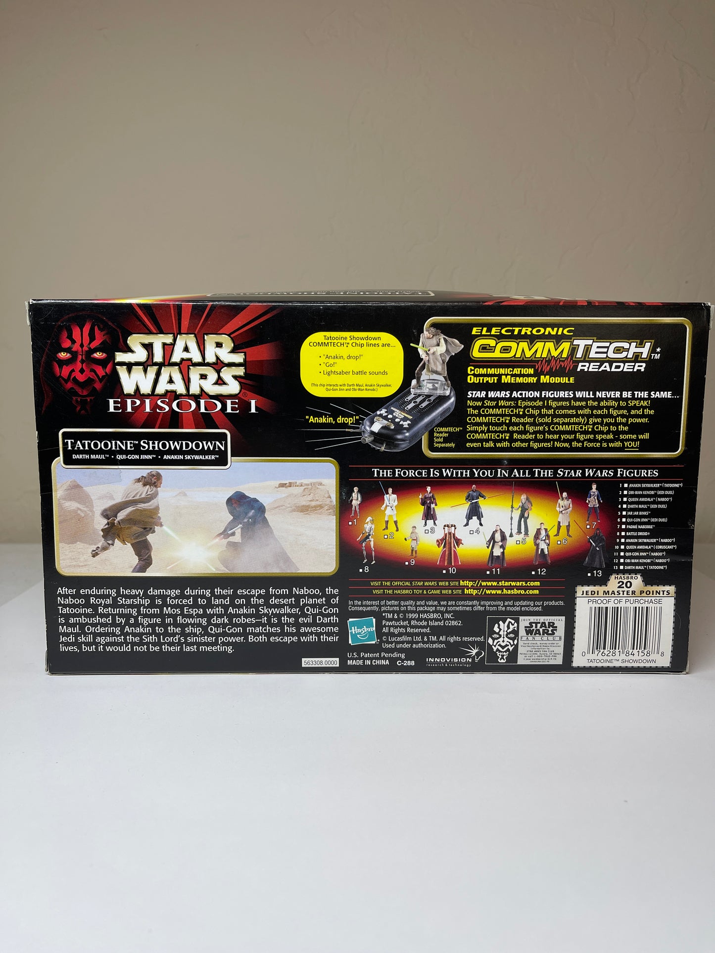 Tatooine Showdown Darth Maul Qui-gon Jinn Anakin Skywalker