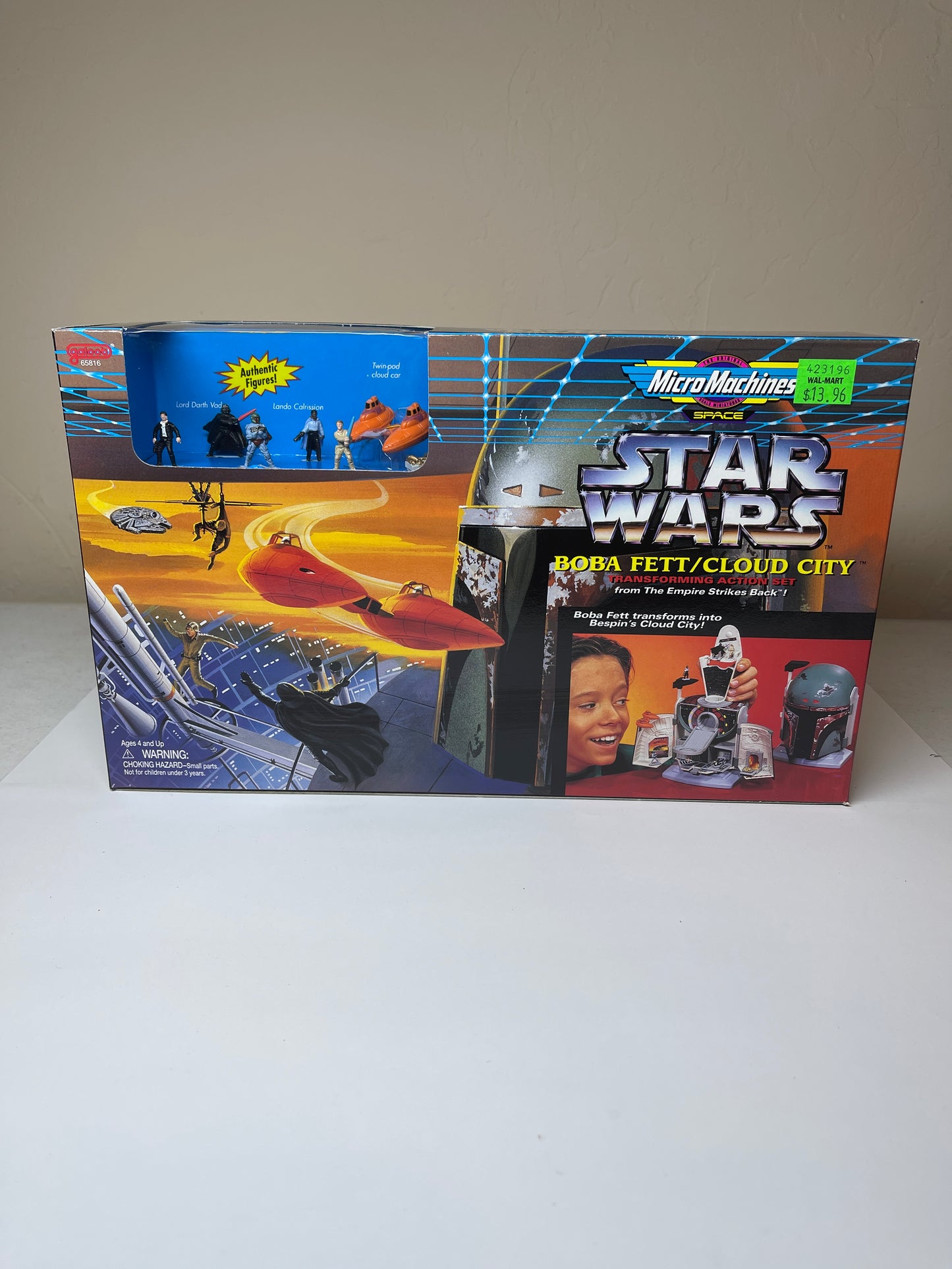 Micro Machines Space Star Wars Boba Fett Cloud City Playset