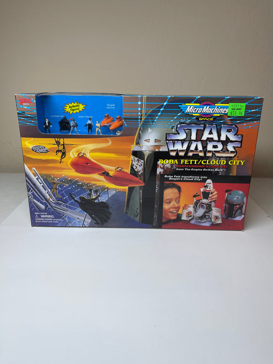 Micro Machines Space Star Wars Boba Fett Cloud City Playset