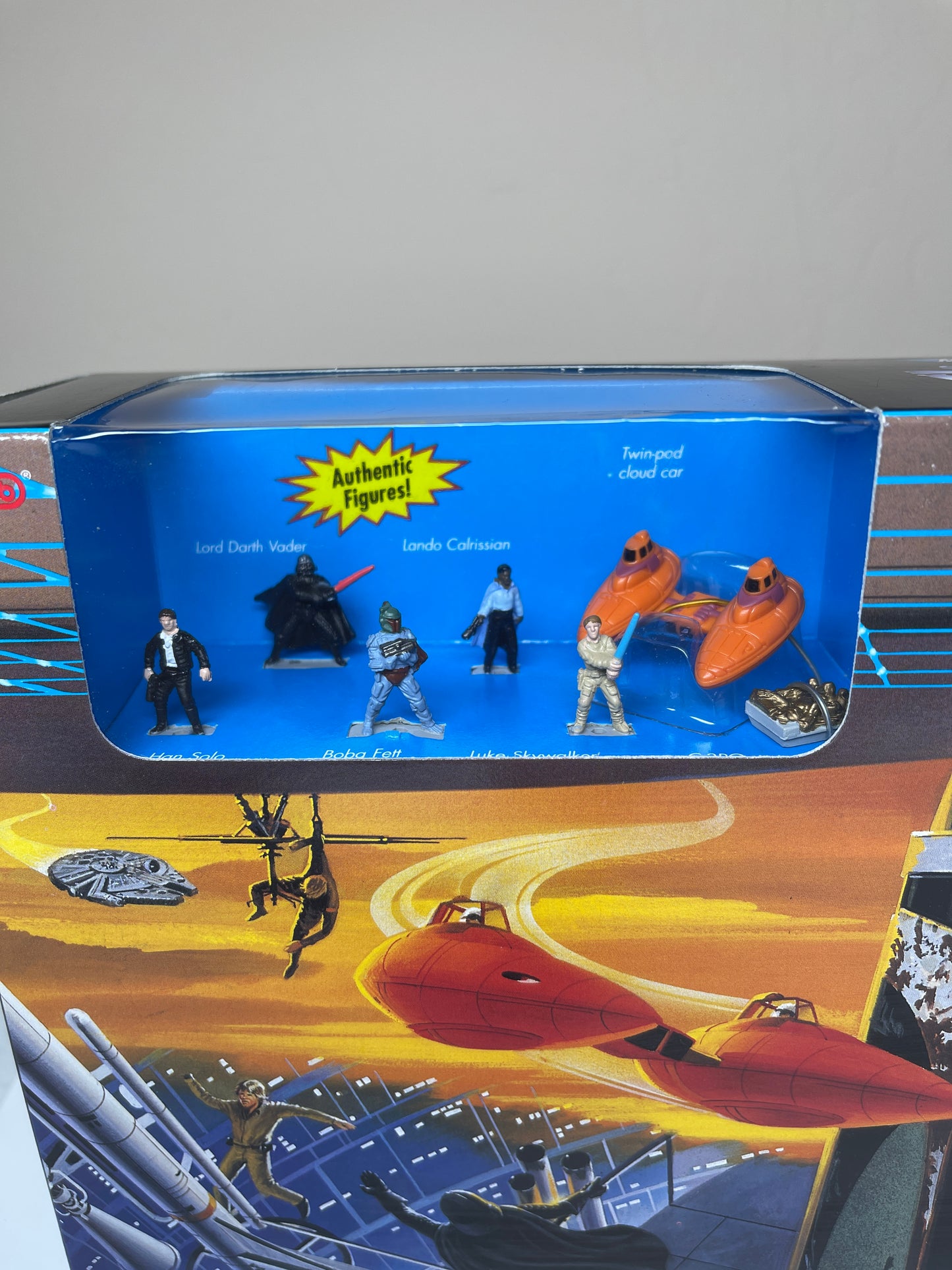 Micro Machines Space Star Wars Boba Fett Cloud City Playset