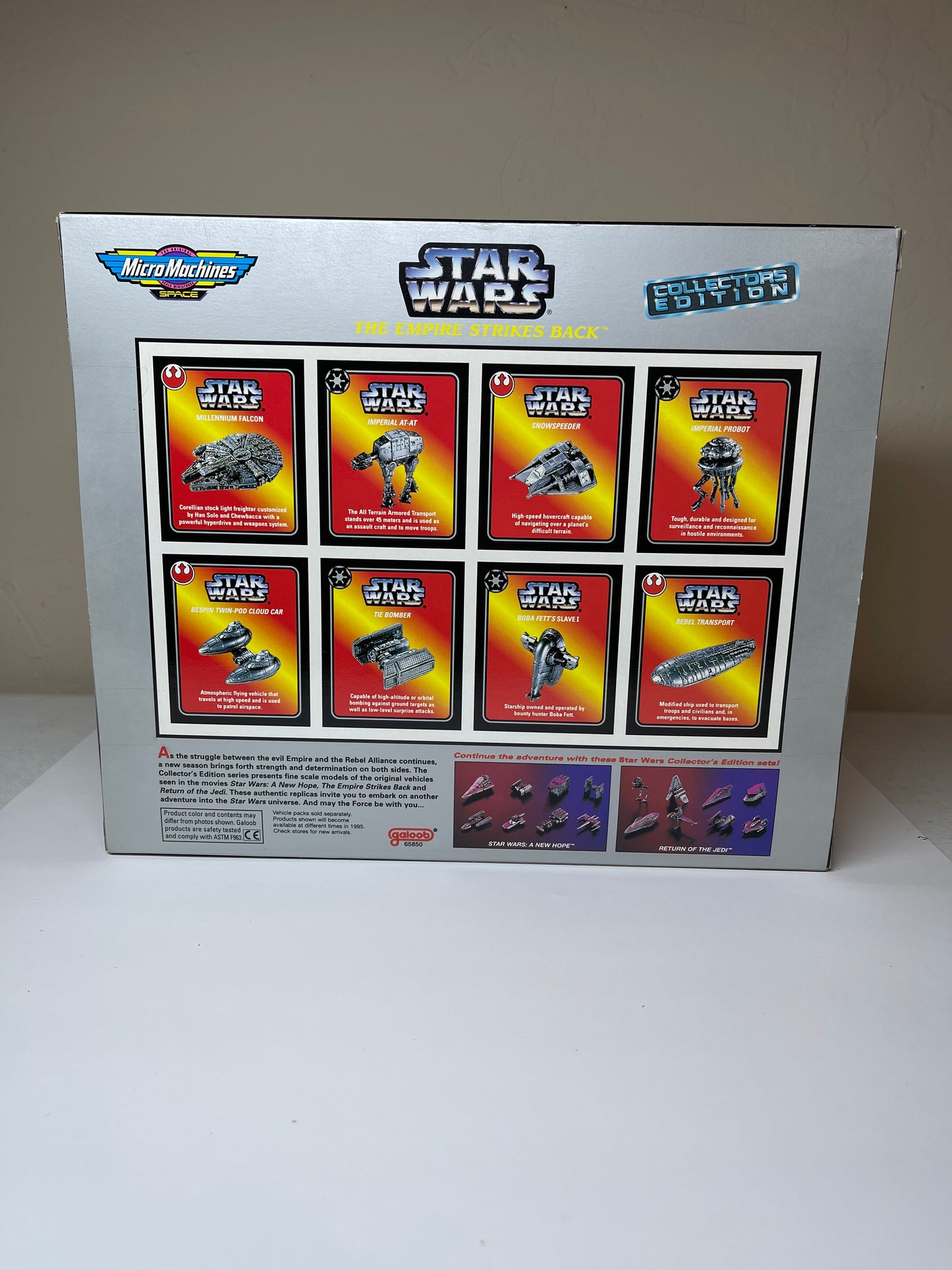 Micro Machines Star Wars Space The Empire Strikes Back