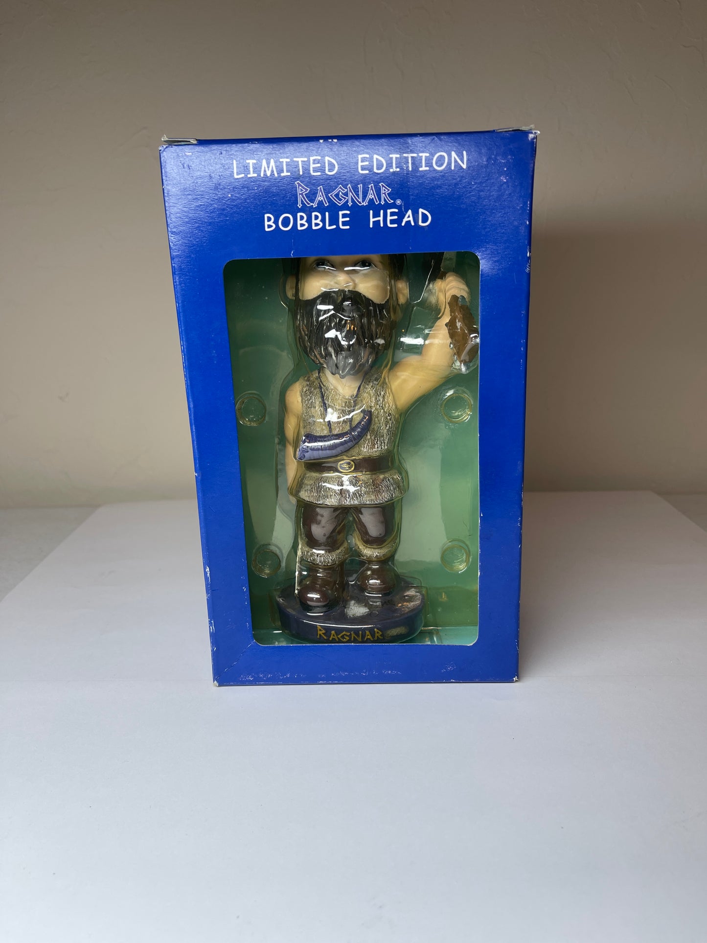 Ragnar Mascot Vintage Minnesota Vikings Limited Edition Bobblehead