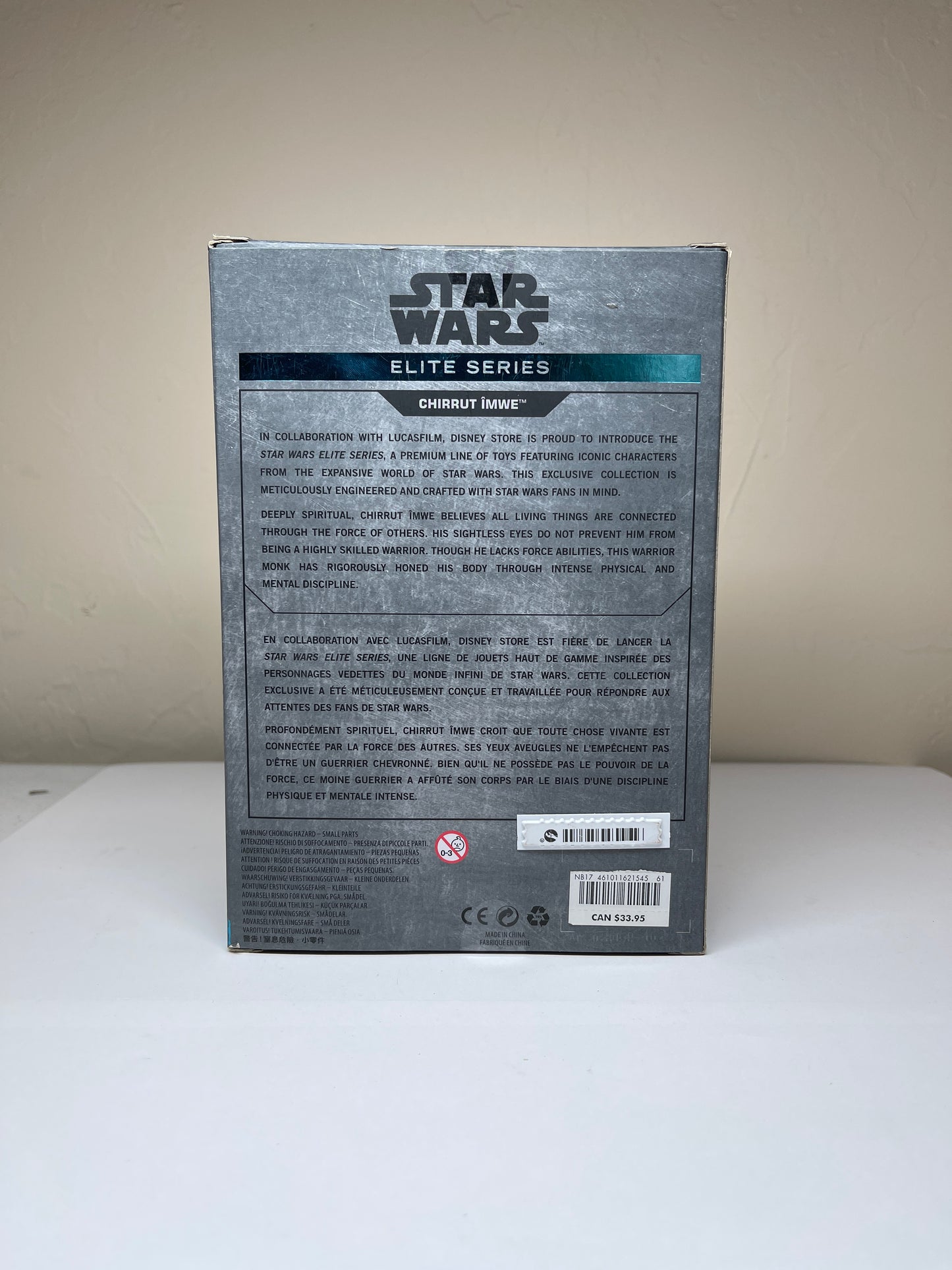Chirrut Imwe Die Cast Star Wars Elite Series
