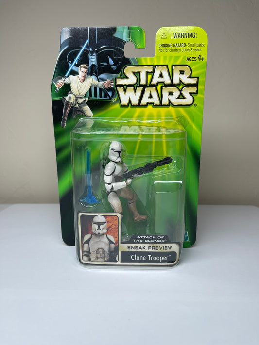 Star Wars Attack Of The Clones Sneak Preview Clone Trooper