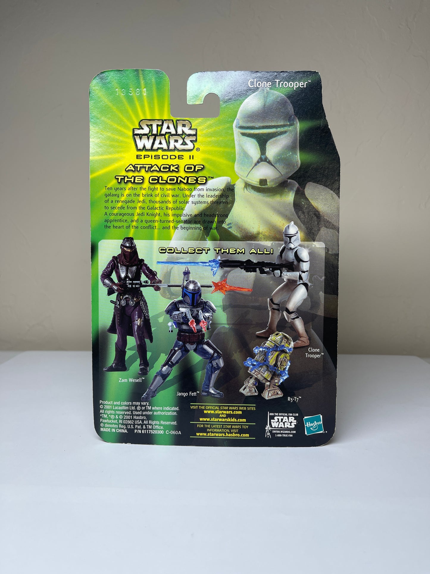 Star Wars Attack Of The Clones Sneak Preview Clone Trooper