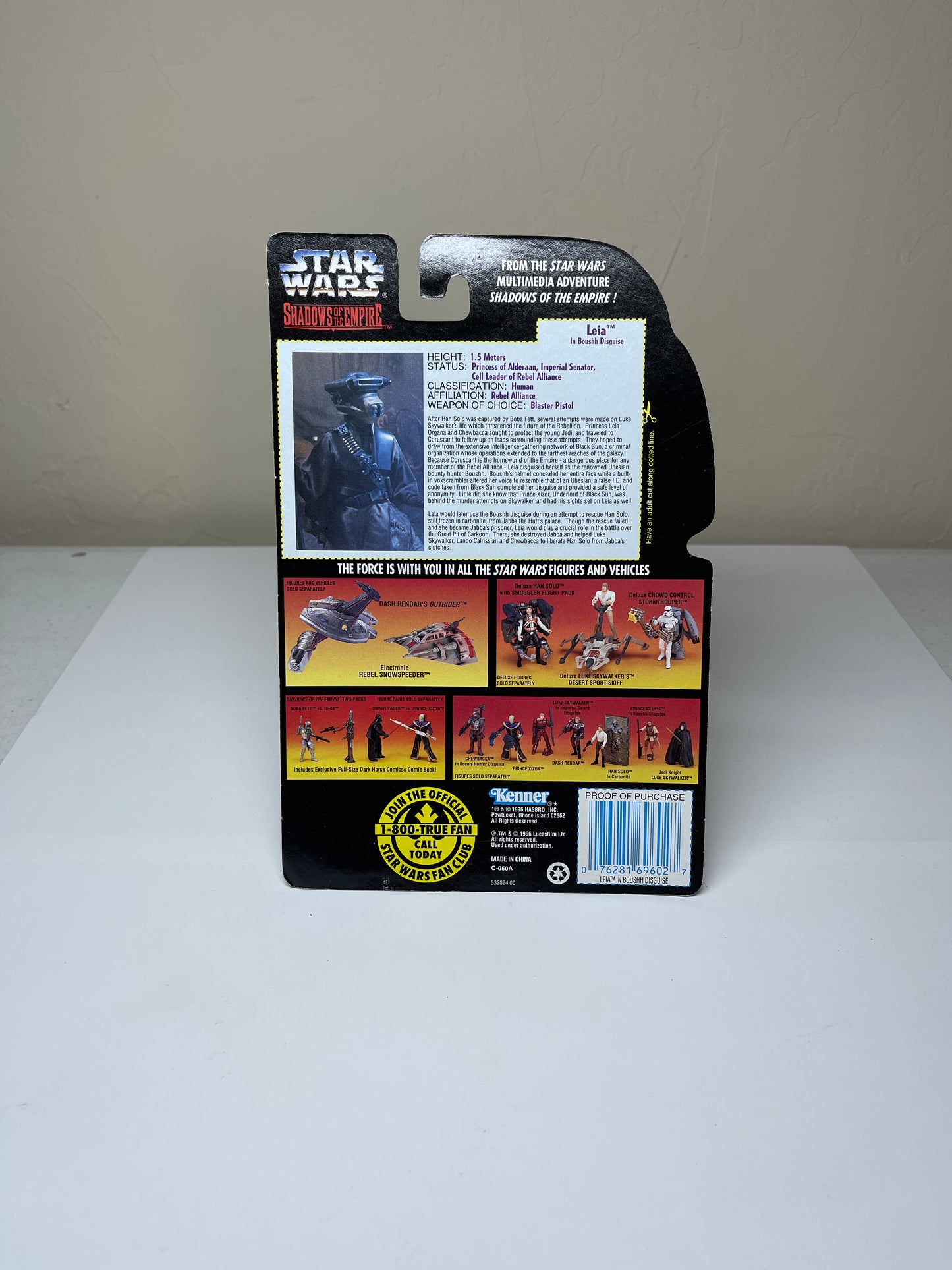 Star Wars Shadows Of The Empire Leia in Boushh Disguise