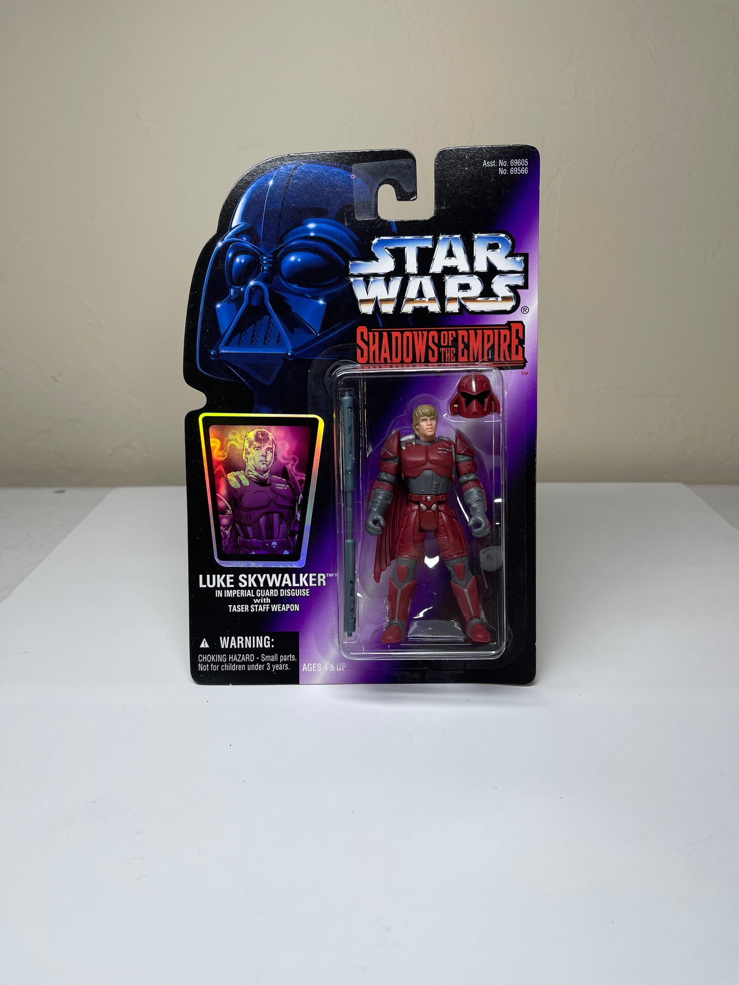 Star Wars Shadows Of The Empire Luke Skywalker in Imperial Guard Disguise