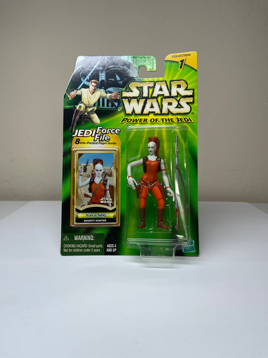 Star Wars Power Of The Jedi Aurra Sing Bounty Hunter