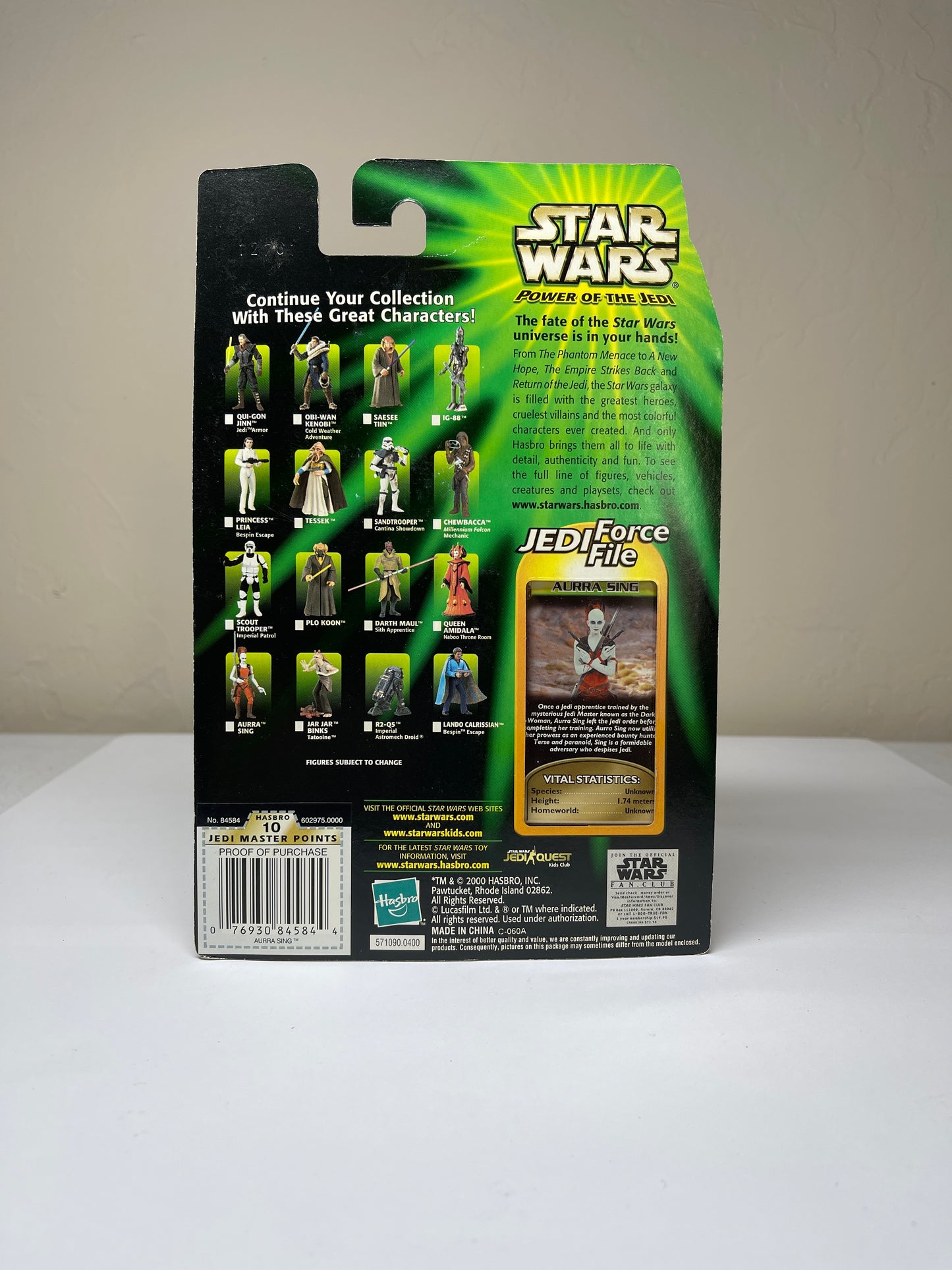 Star Wars Power Of The Jedi Aurra Sing Bounty Hunter