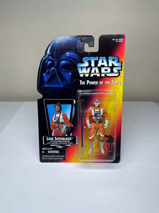 Star Wars Luke Skywalker In X-Wing Fighter Pilot Gear The Power Of The Force
