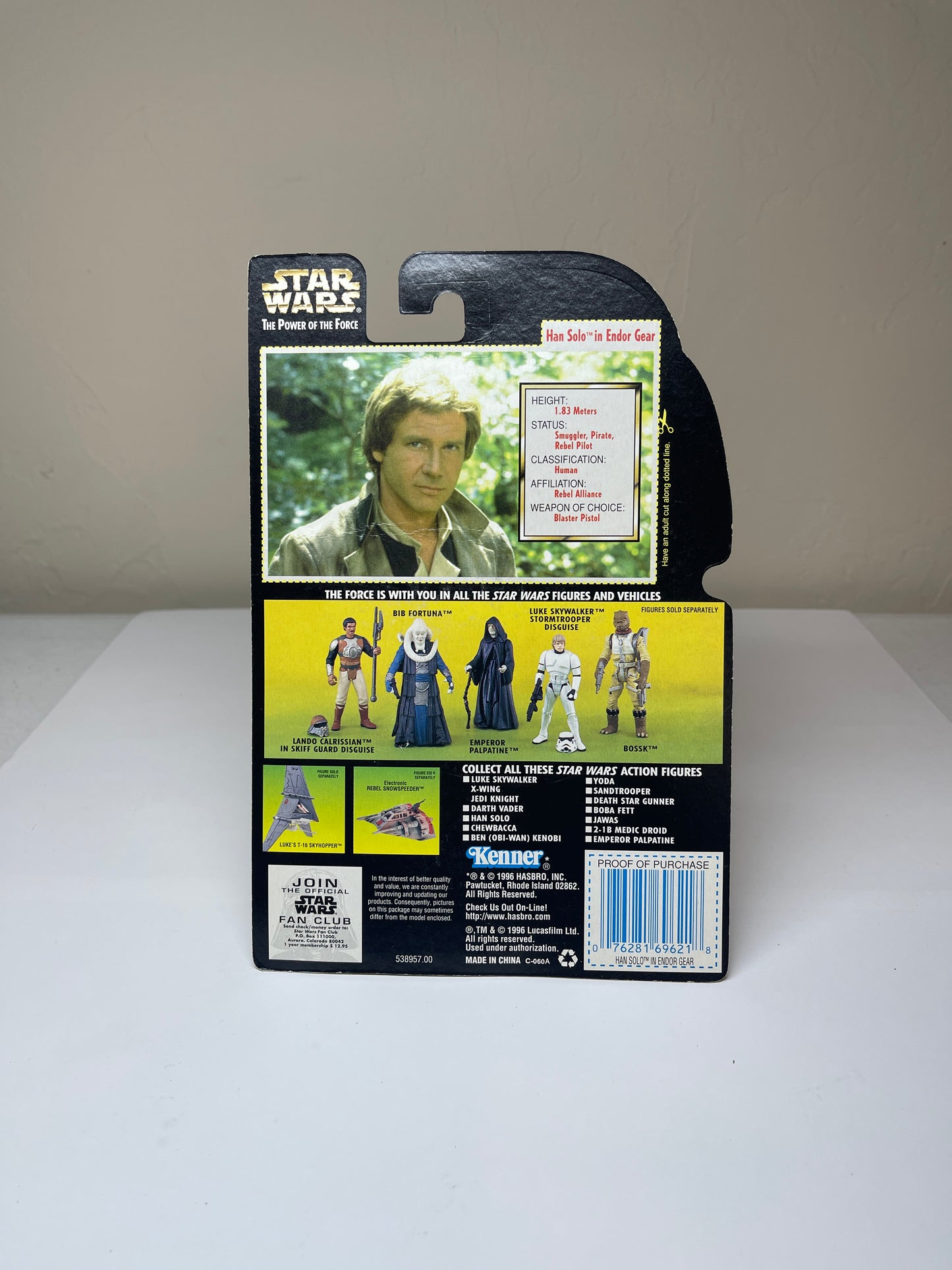 Star Wars Han Solo In Endor Gear The Power Of The Force