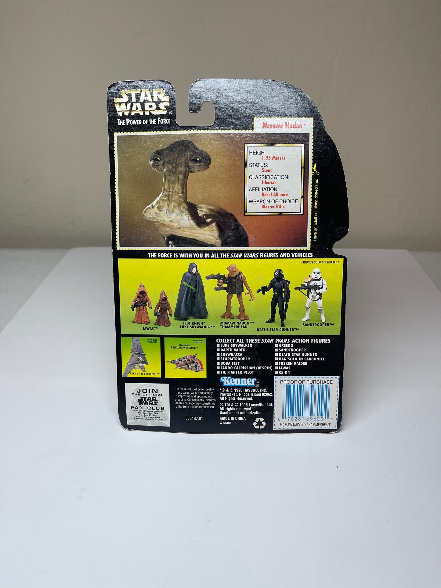 Star Wars Momaw Nadon Hammerhead The Power Of The Force