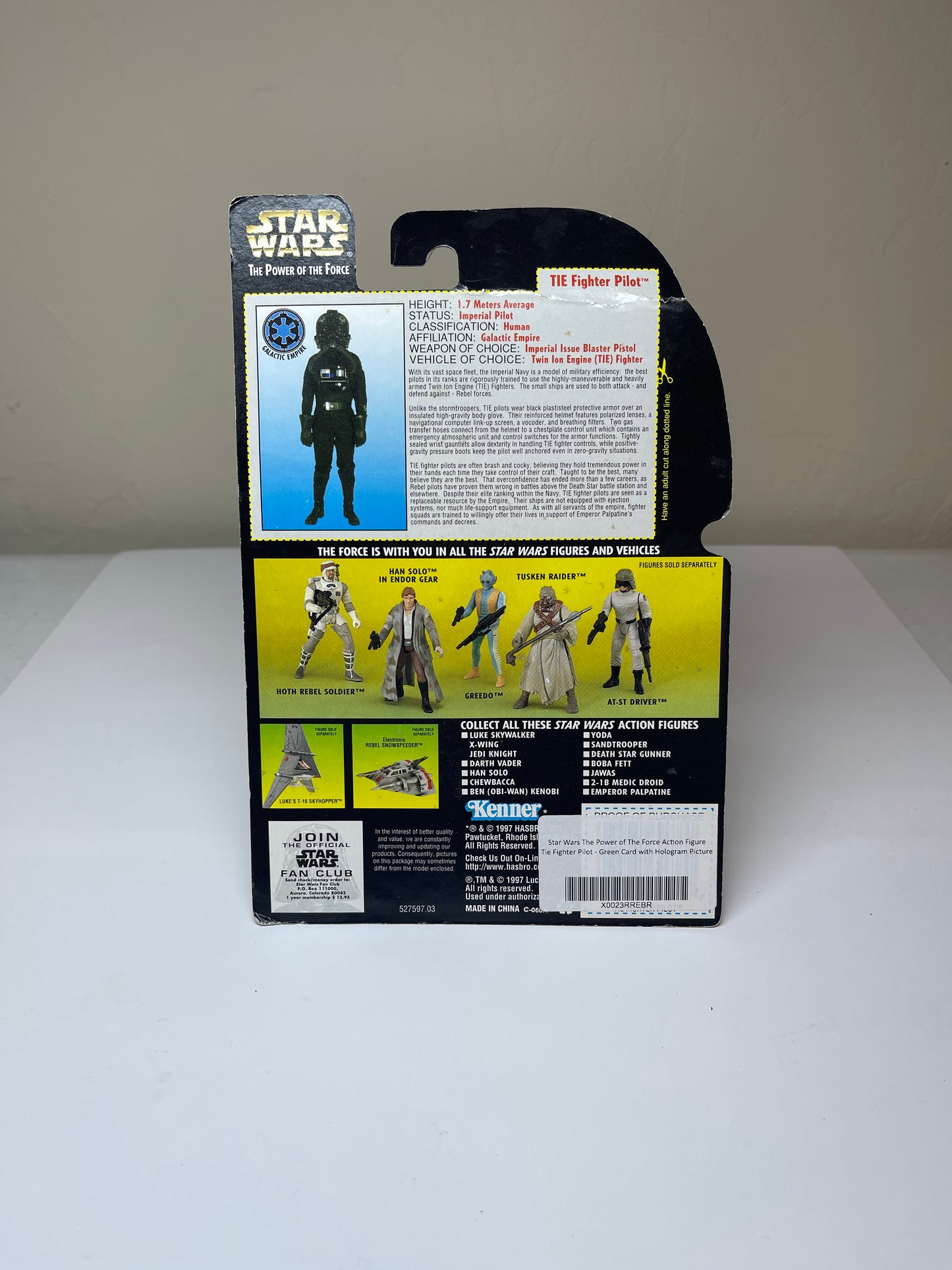 Star Wars TIE Fighter Pilot The Power Of The Force