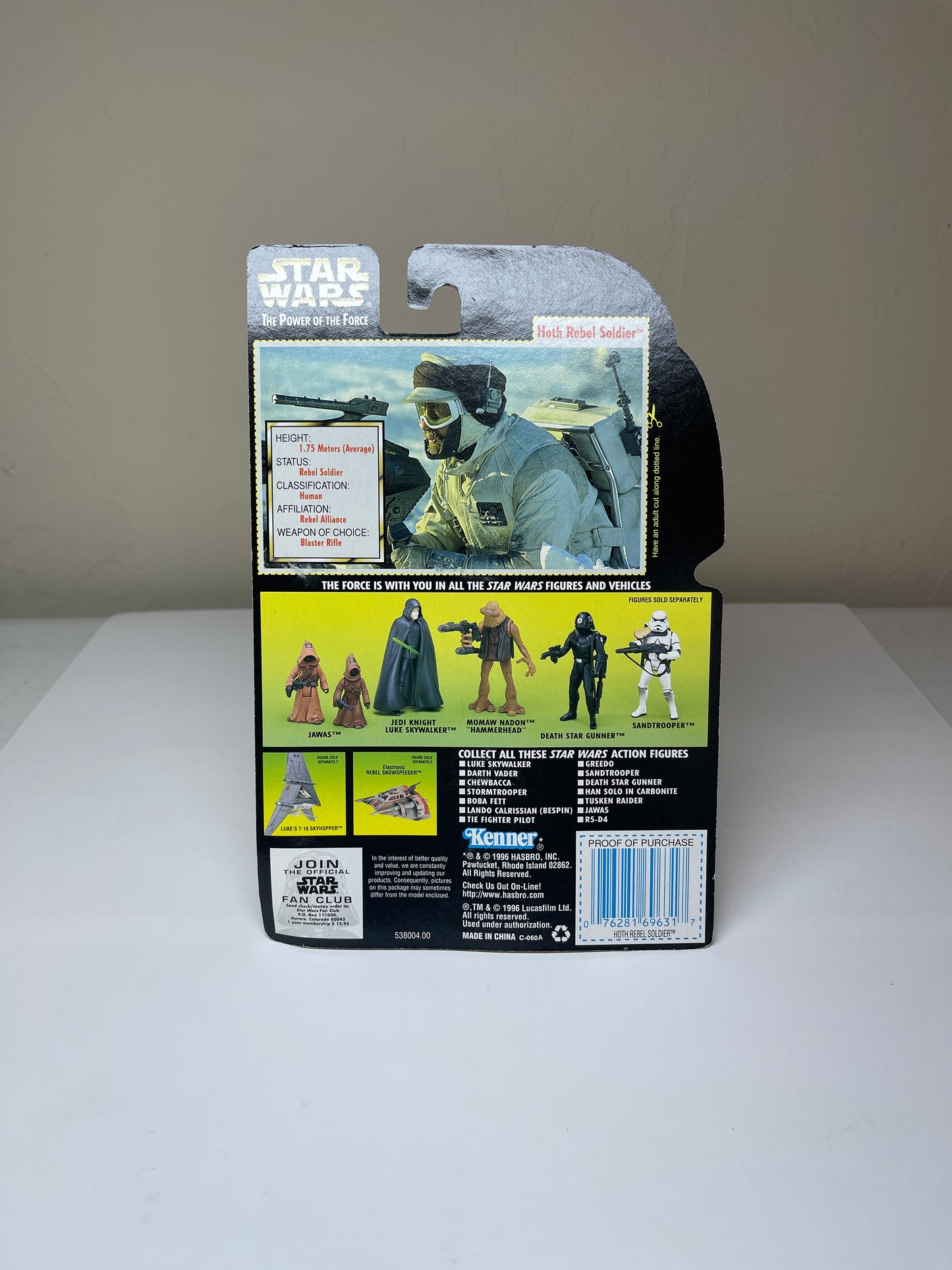 Star Wars Hoth Rebel Soldier The Power Of The Force
