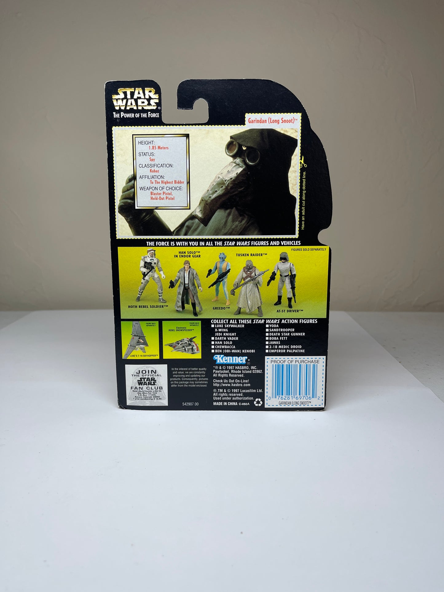 Star Wars Garindan (Long Snoot) The Power Of The Force