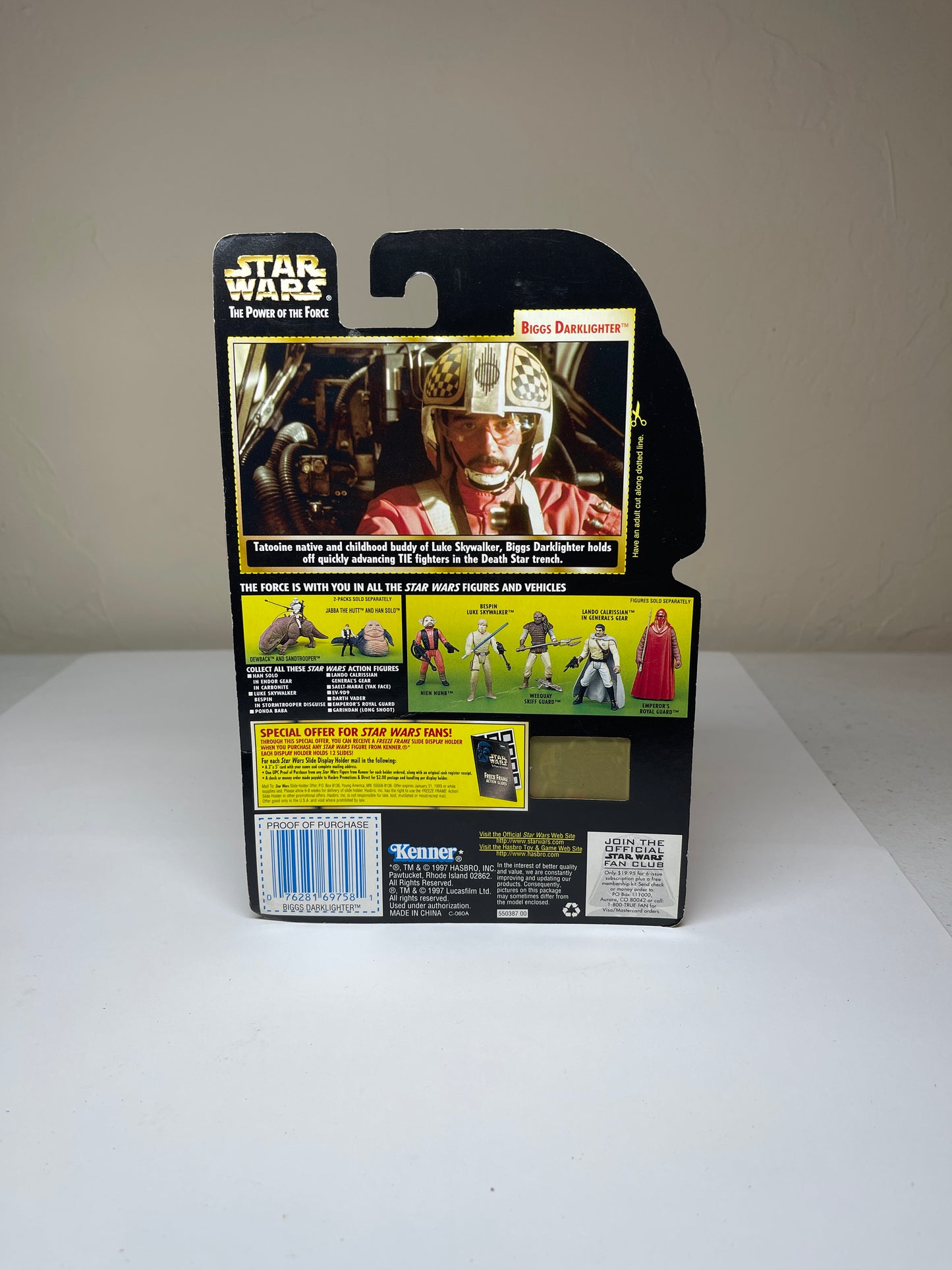 Star Wars Biggs Darklighter The Power Of The Force