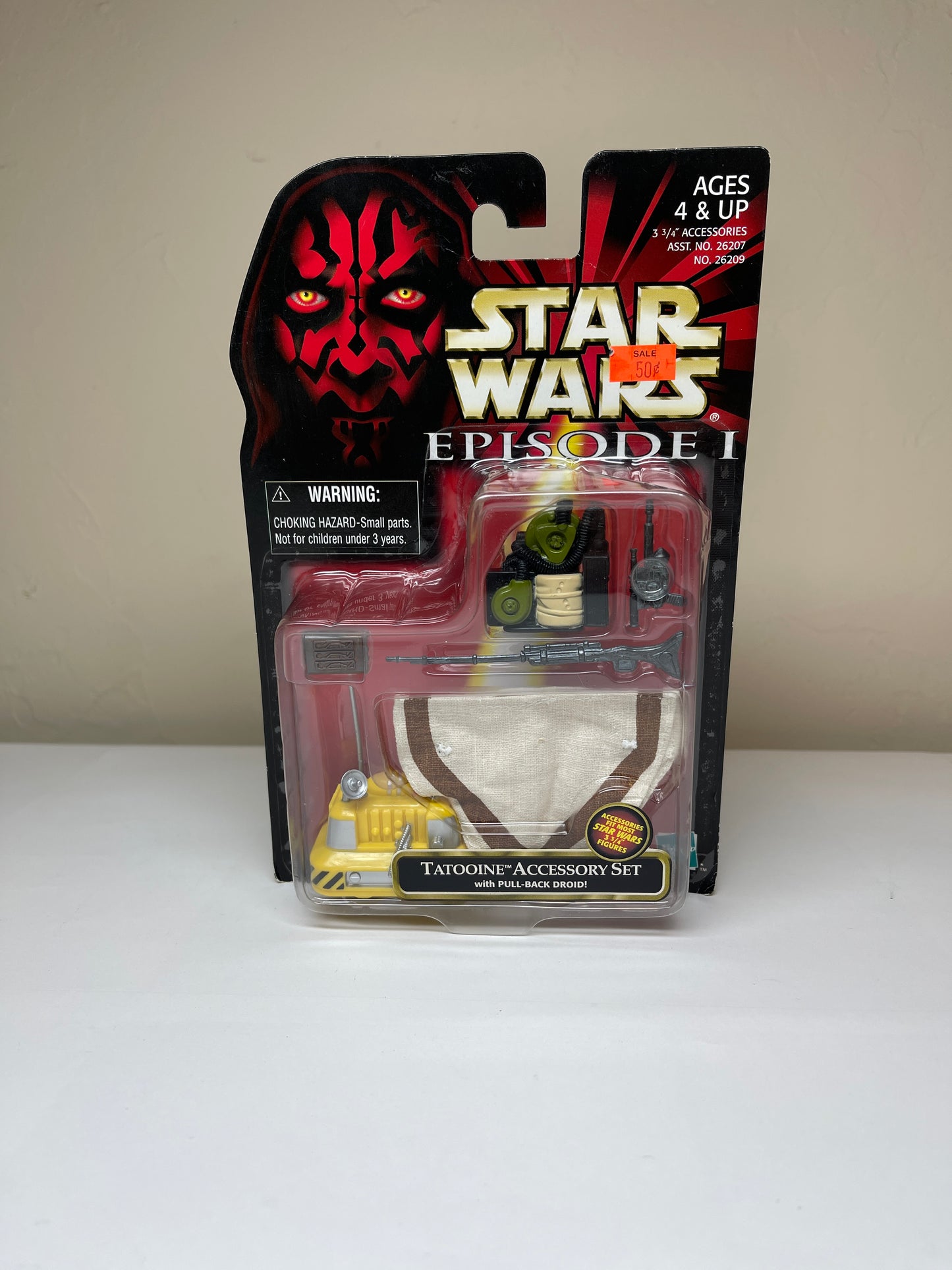 Star Wars Episode 1 Tatooine Accessory Set with Pull-Back Droid