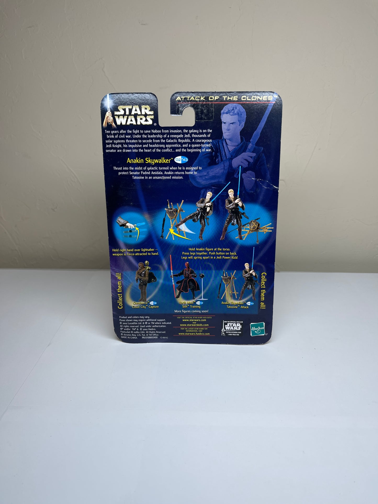 Star Wars Anakin Skywalker Attack Of The Clones