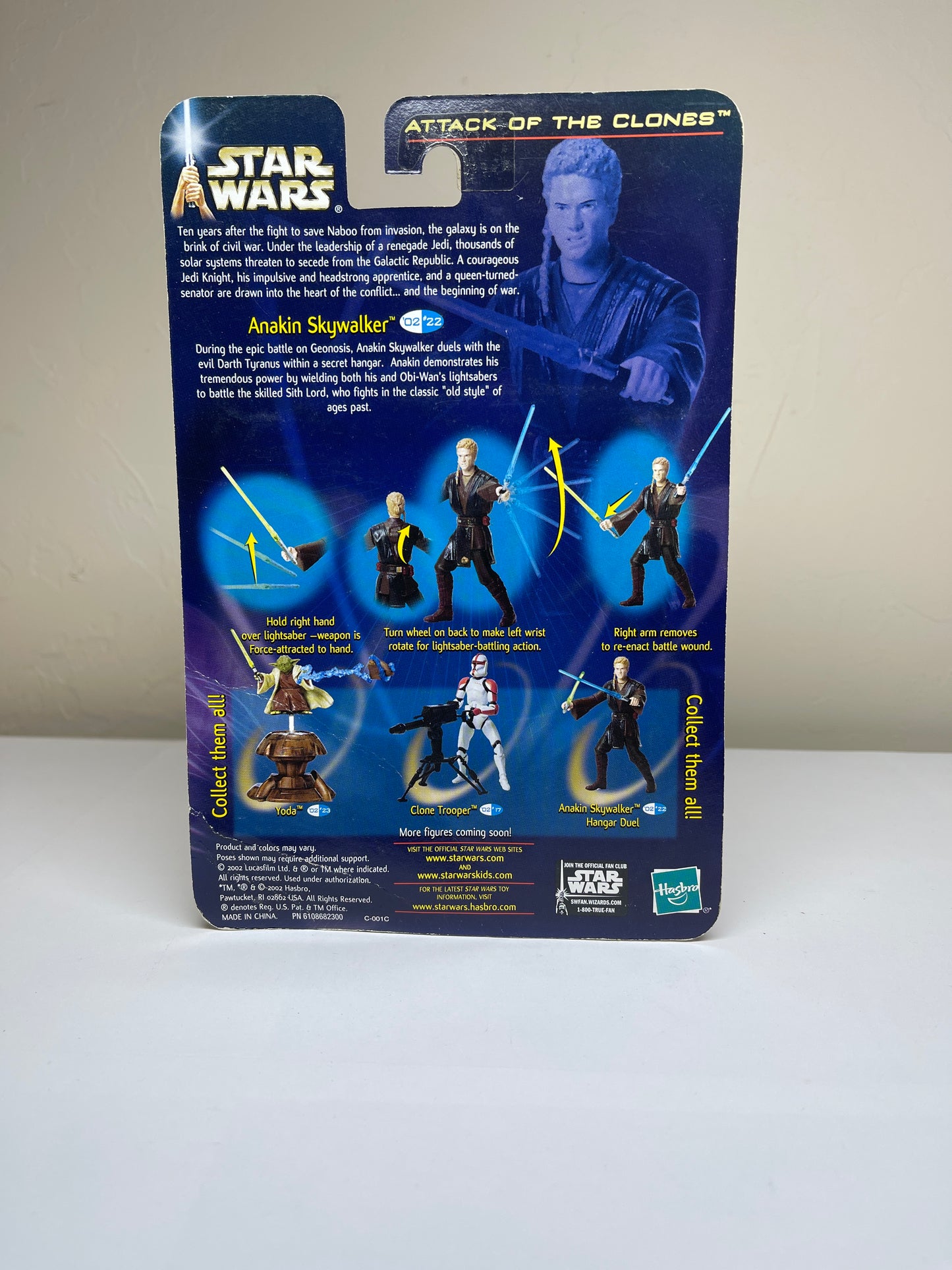 Star Wars Anakin Skywalker Attack Of The Clones