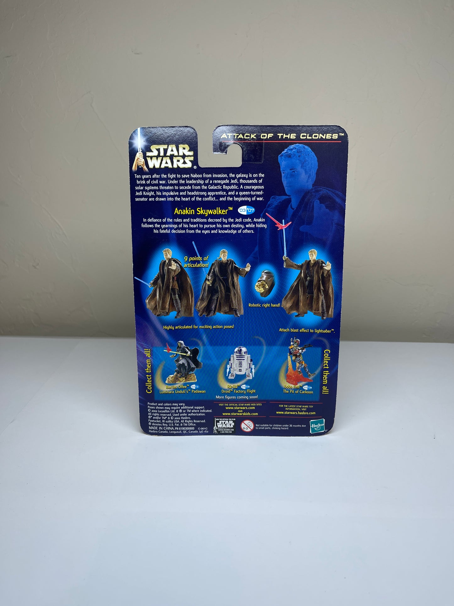 Star Wars Anakin Skywalker Attack Of The Clones