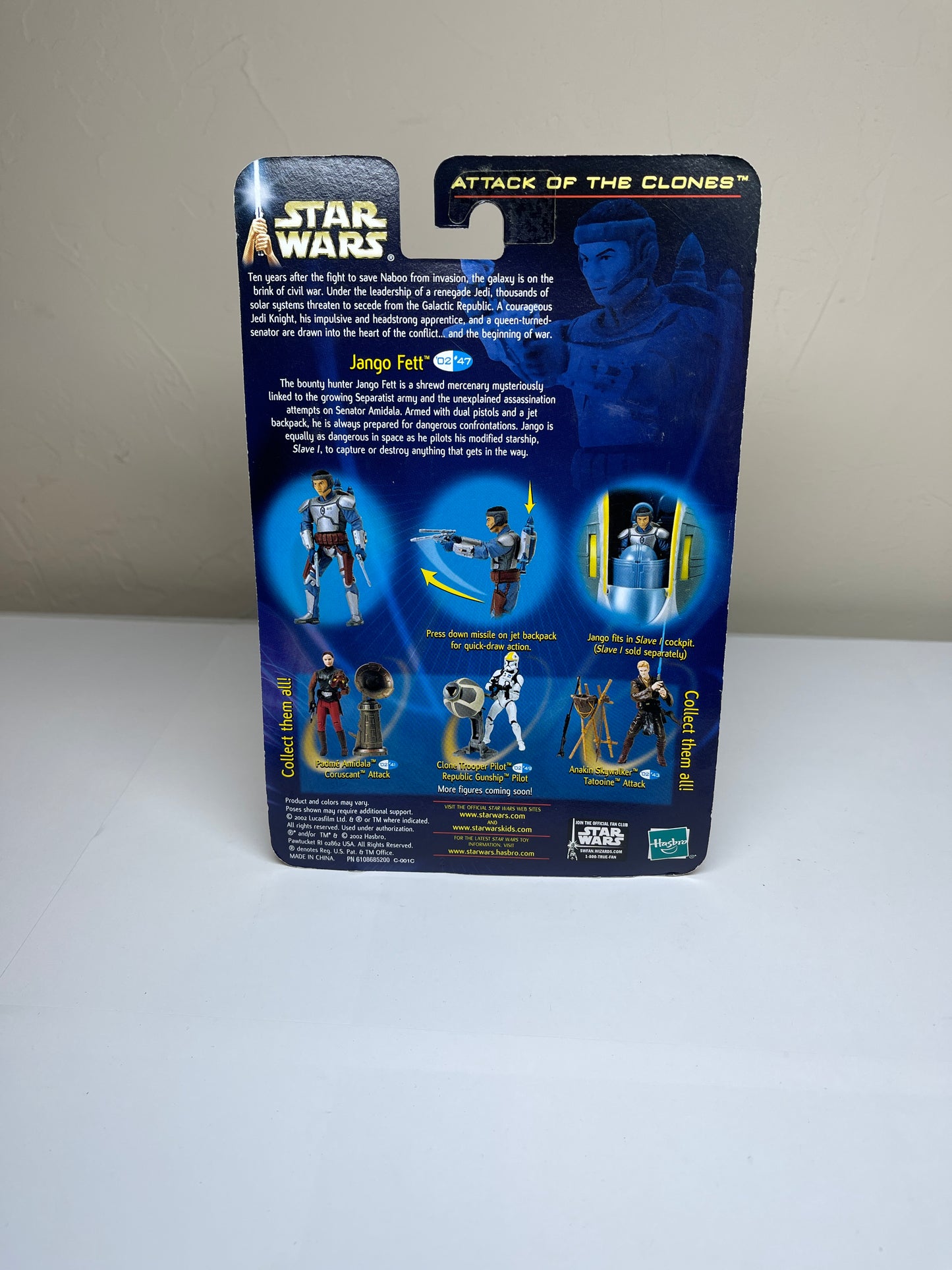 Star Wars Jango Fett Attack Of The Clones