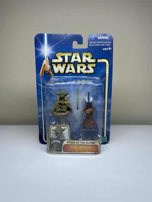 Star Wars Yoda & Chian Attack Of The Clones