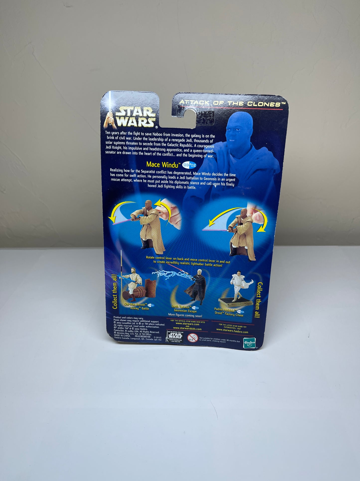 Star Wars Mace Windu Attack Of The Clones