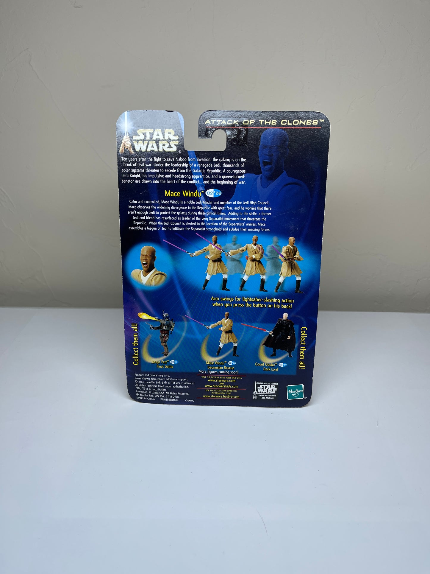 Star Wars Mace Windu Attack Of The Clones