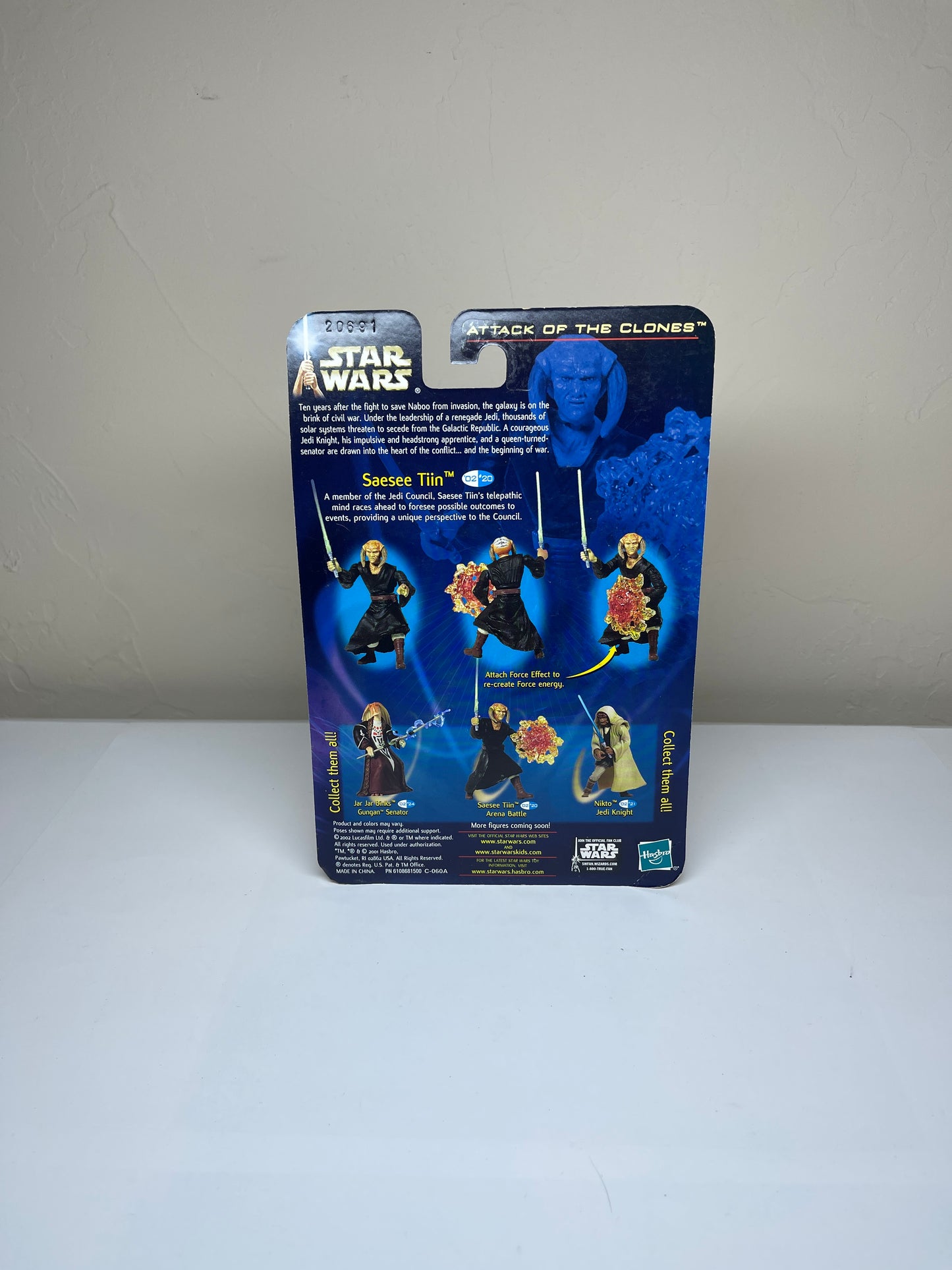Star Wars Saesee Tiin Jedi Master Attack Of The Clones