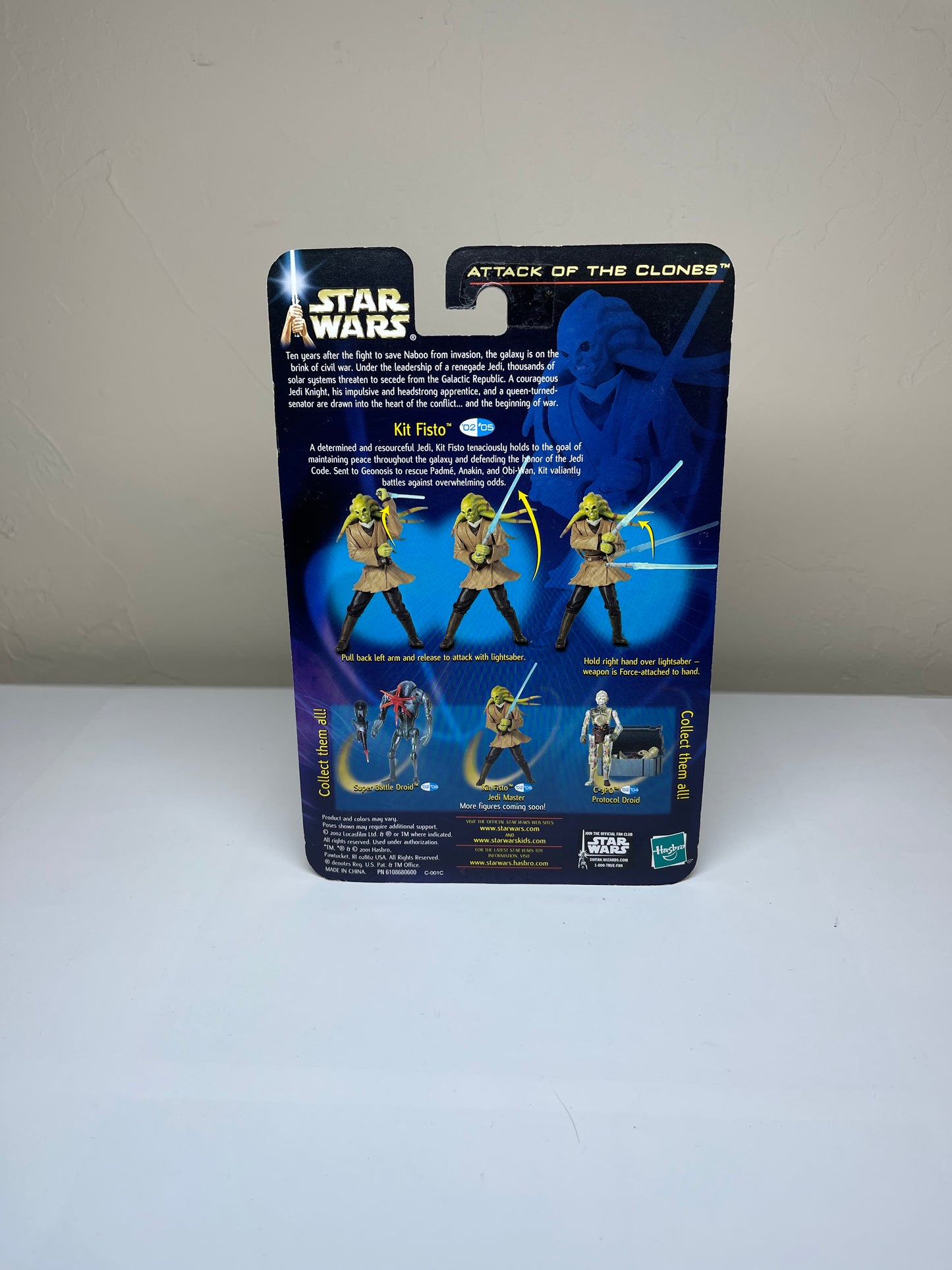 Star Wars Kit Fisto Jedi Master Attack Of The Clones